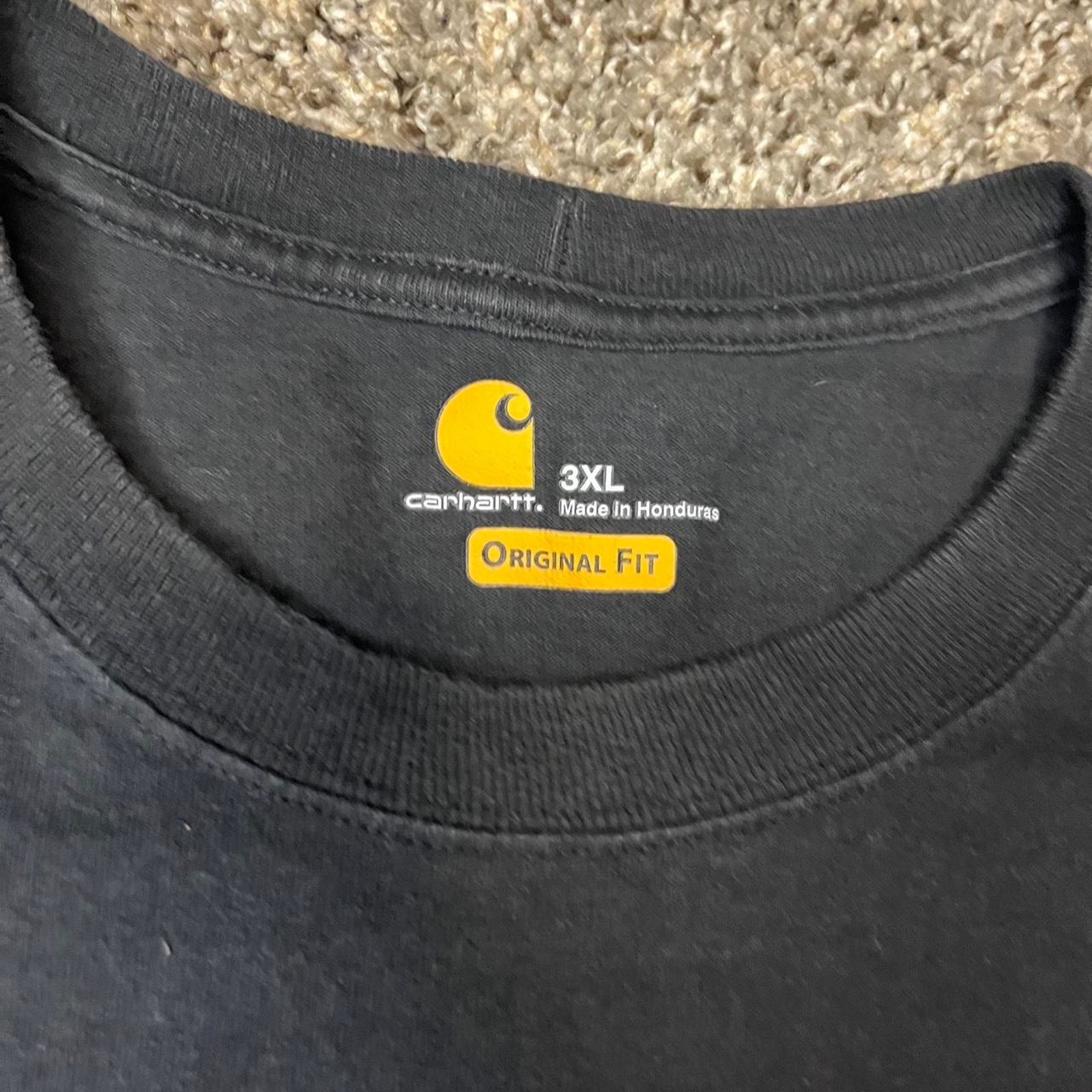 Carhartt Black carhartt long sleeve shirt Size US XXL / EU 58 / 5 - 2 Thumbnail