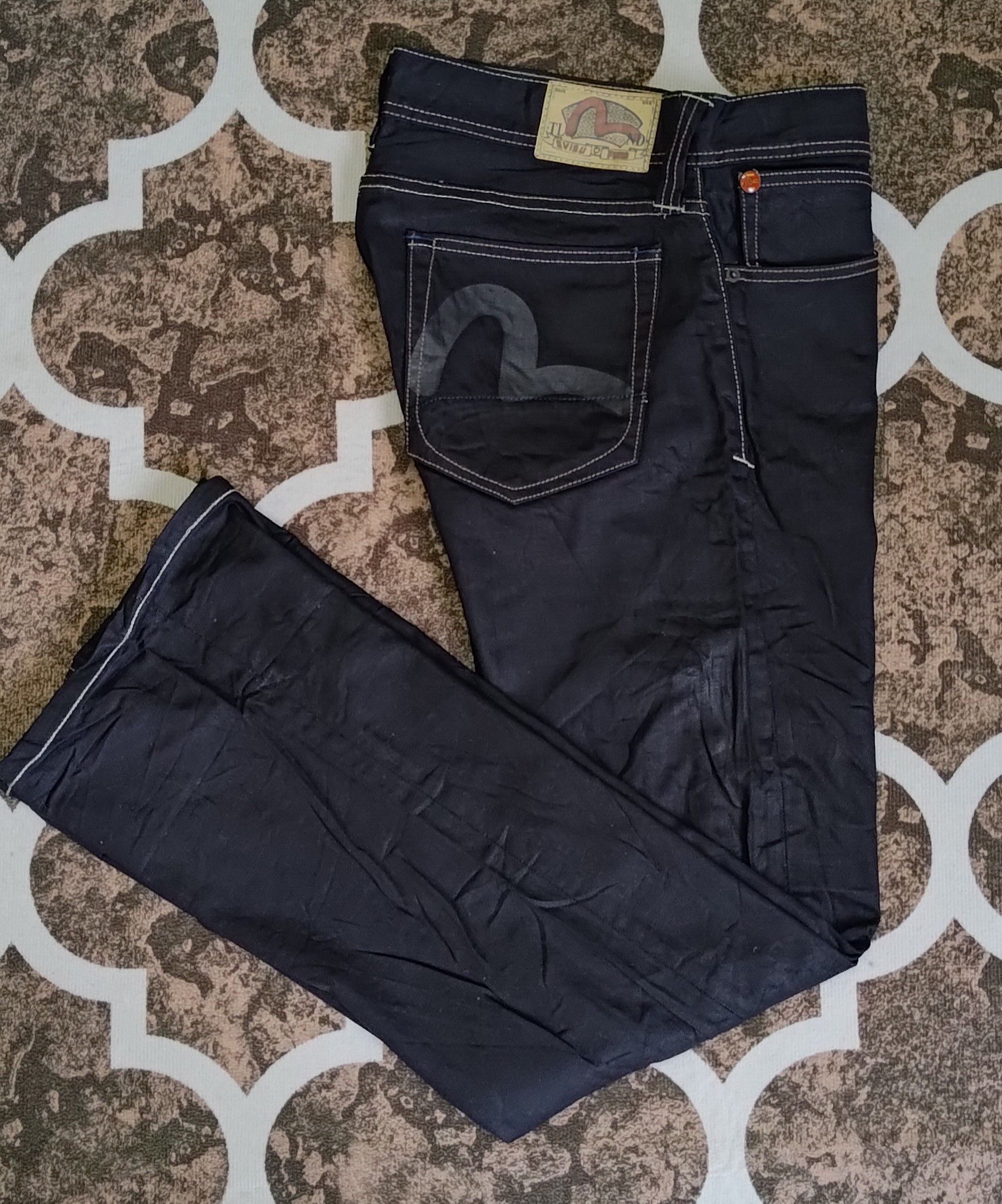 Evisu × Puma Vintage Evisu x Puma True Love Bootcut Jeans Size 34" / US 12 / IT 48 - 4 Thumbnail