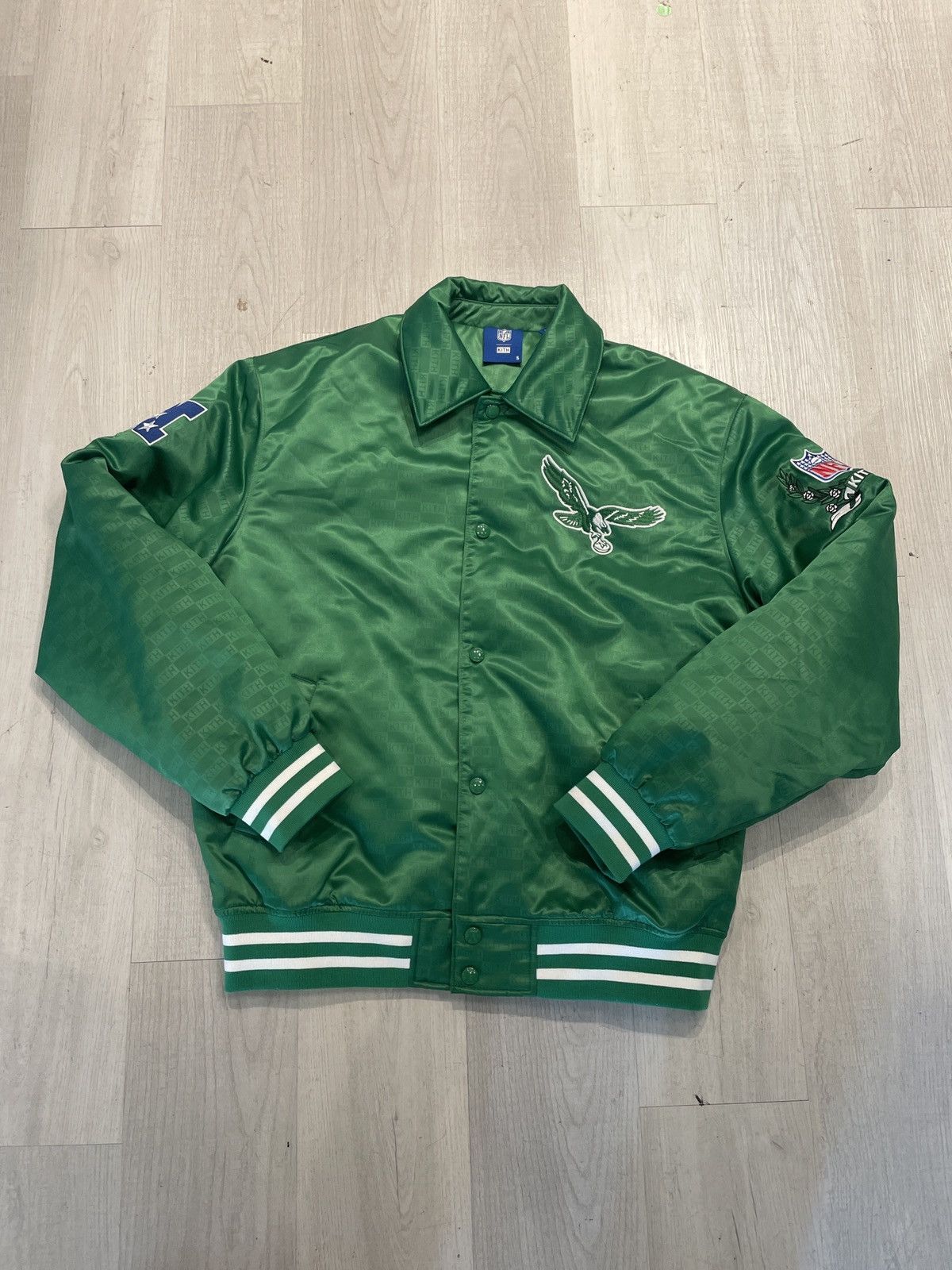 Kith Kith Puffed Jase Satin Trucker Jacket | Grailed