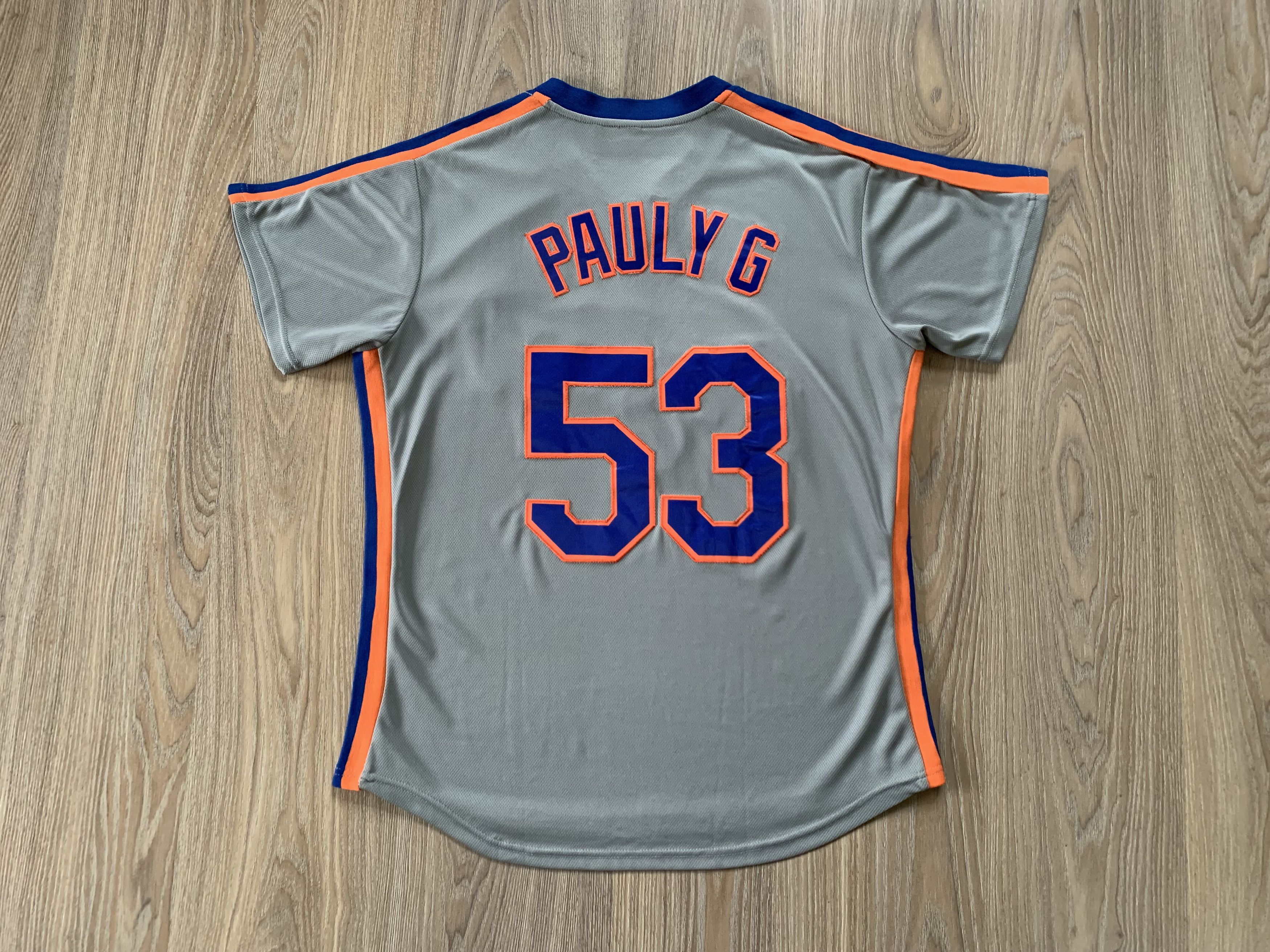 MLB × Nike × Vintage Vintage Nike New York Mets Pauly G #53 Baseball Jersey Size US M / EU 48-50 / 2 - 3 Thumbnail