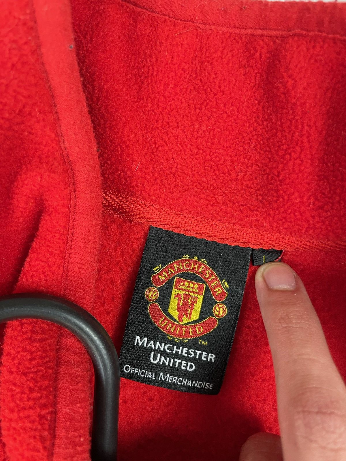 Vintage Vintage Manchester United fleece jacket size L big logo Size US L / EU 52-54 / 3 - 4 Thumbnail