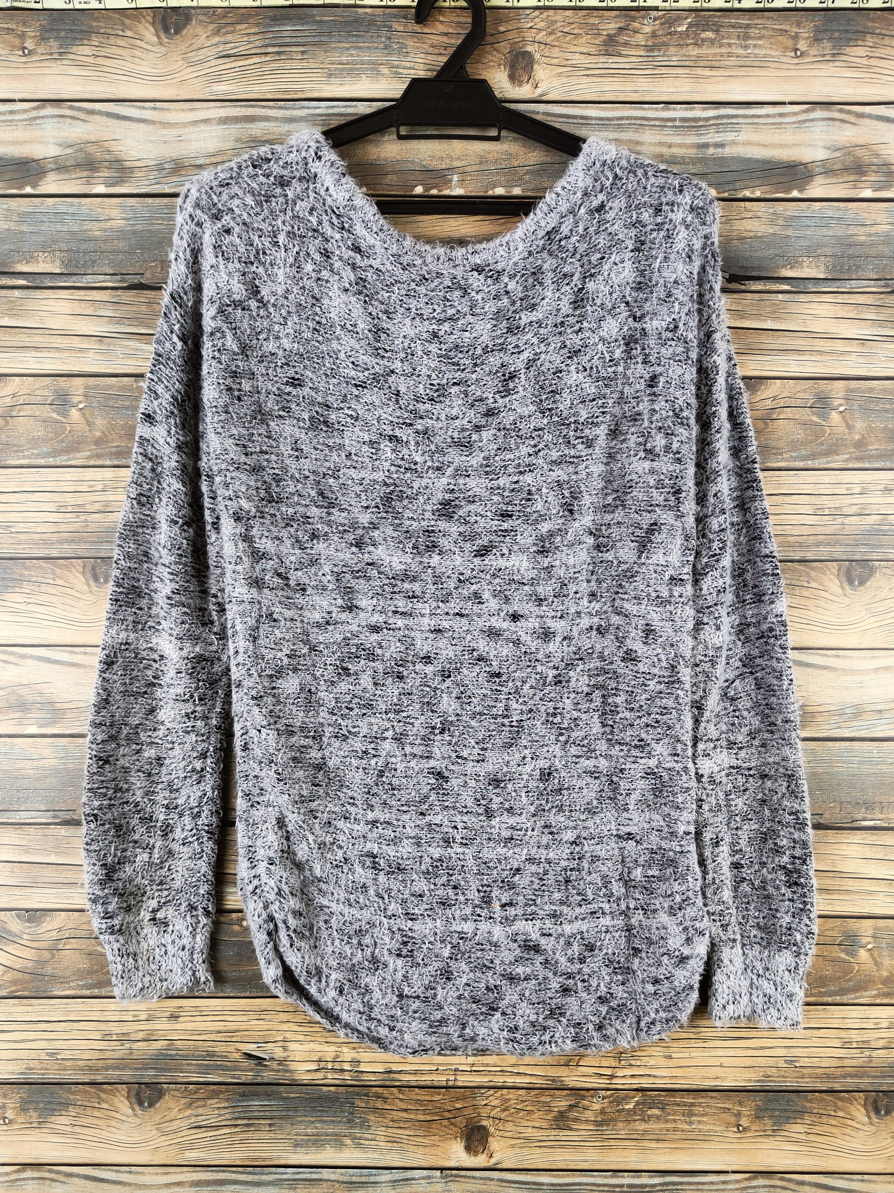 Japanese Brand DL Rienda Black White Knitwear Sweatshirts #46-925 Size S / US 4 / IT 40 - 7 Thumbnail
