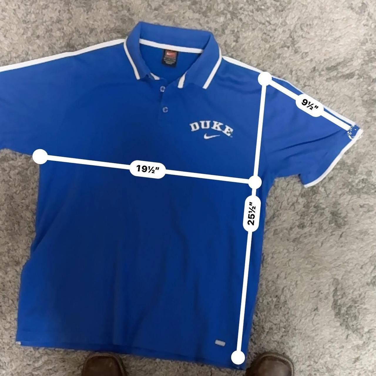 Nike Nike Men's Blue Polo-shirt Size US L / EU 52-54 / 3 - 3 Thumbnail