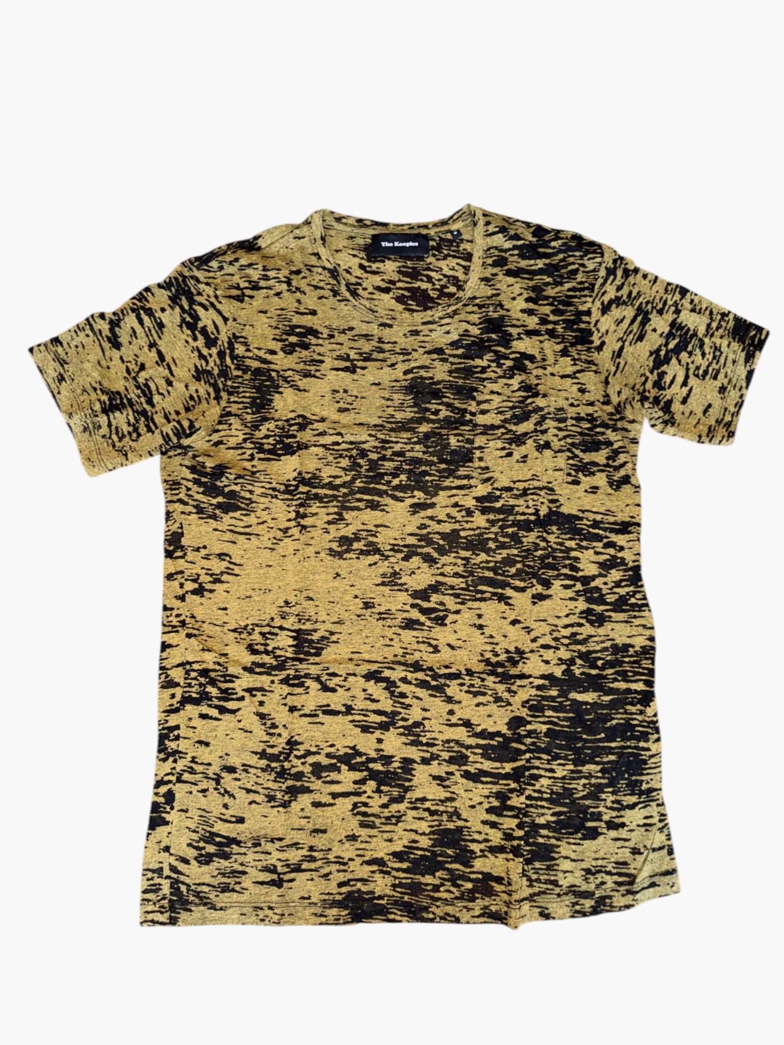 The Kooples 🇫🇷 The Kooples - Distressed Burnout Graphic Tee Size US S / EU 44-46 / 1 - 1 Thumbnail