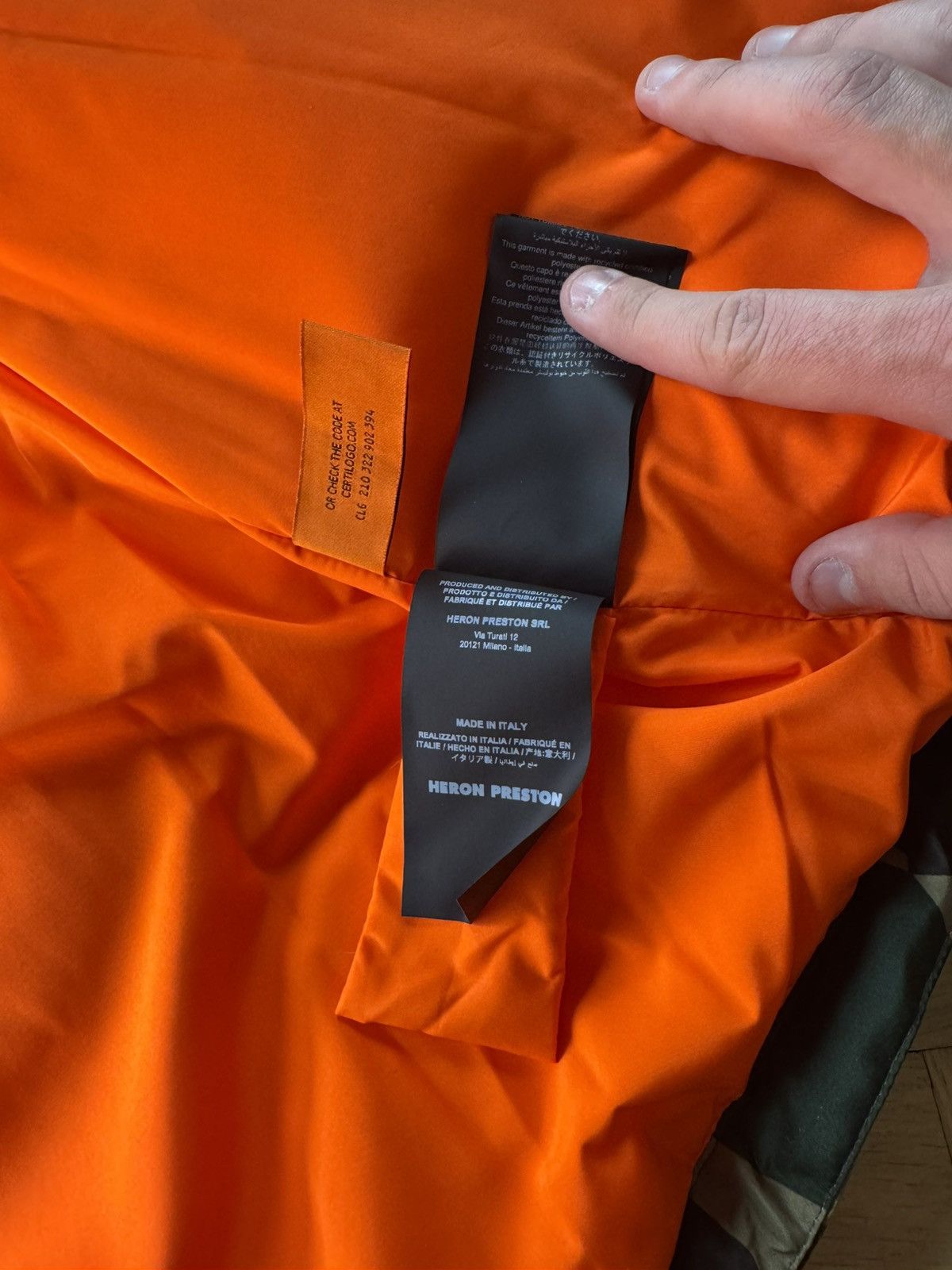 Heron Preston HERON PRESTON CAMO PUFFER DOWN JACKET Size US M / EU 48-50 / 2 - 10 Thumbnail