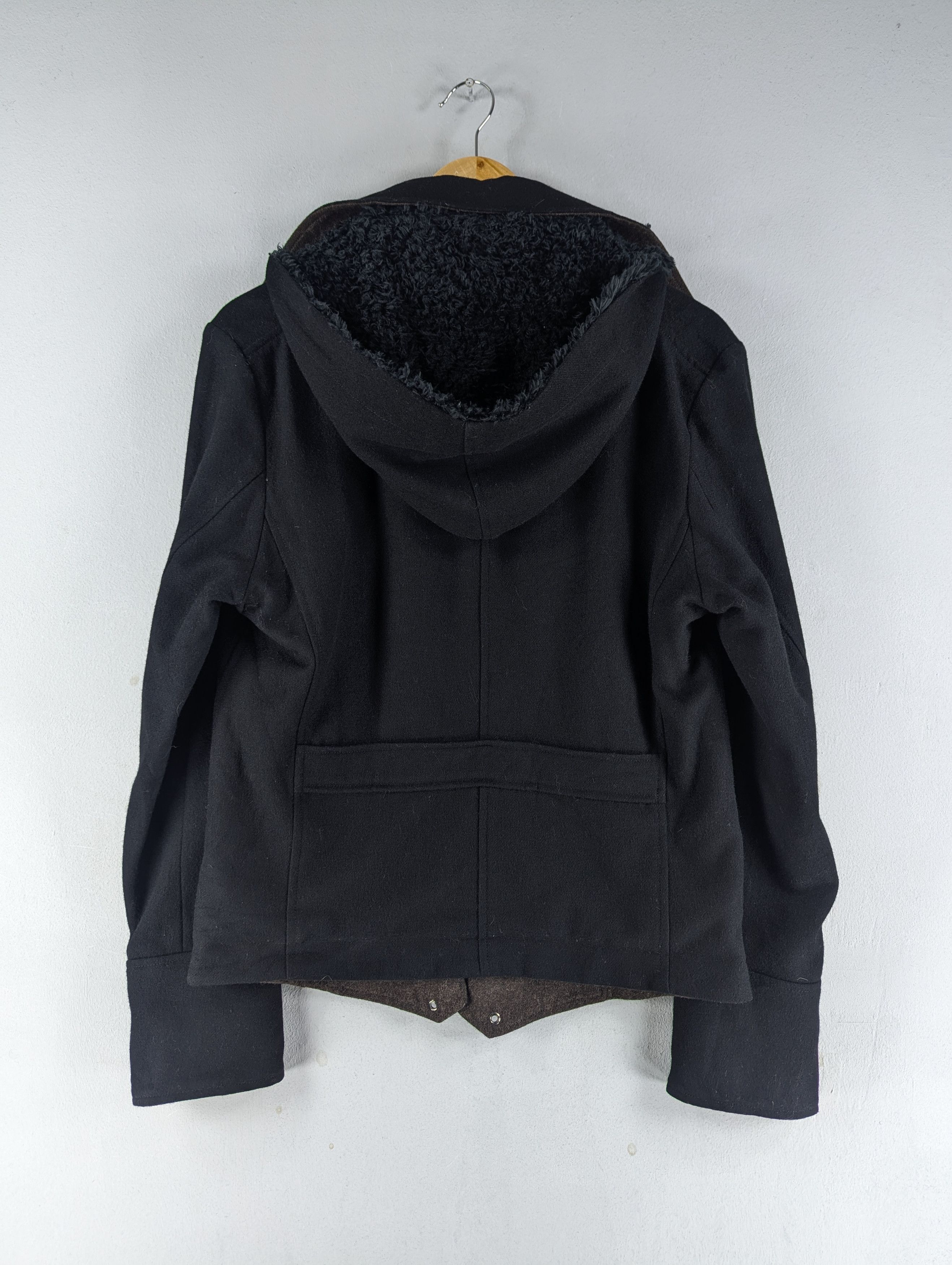 PPFM PPFM Double Collar Reversible Wool Hooded Jacket Size US L / EU 52-54 / 3 - 11 Thumbnail