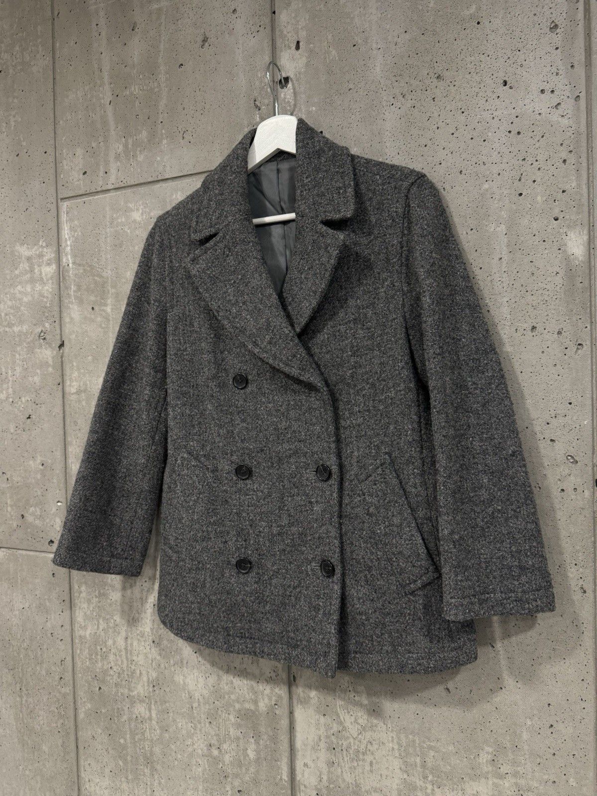 Margaret Howell Margaret Howell x Harris Tweed Wool Coat Grey Women's M Size XS / US 0-2 / IT 36-38 - 3 Thumbnail