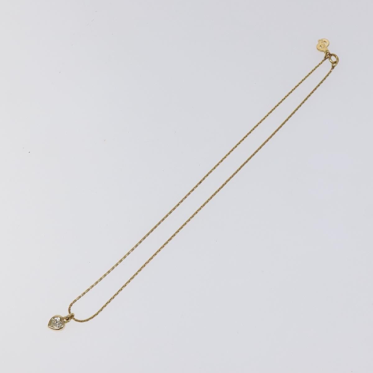 Dior Christian Dior Heart Charm Necklace Metal Size ONE SIZE - 1 Thumbnail