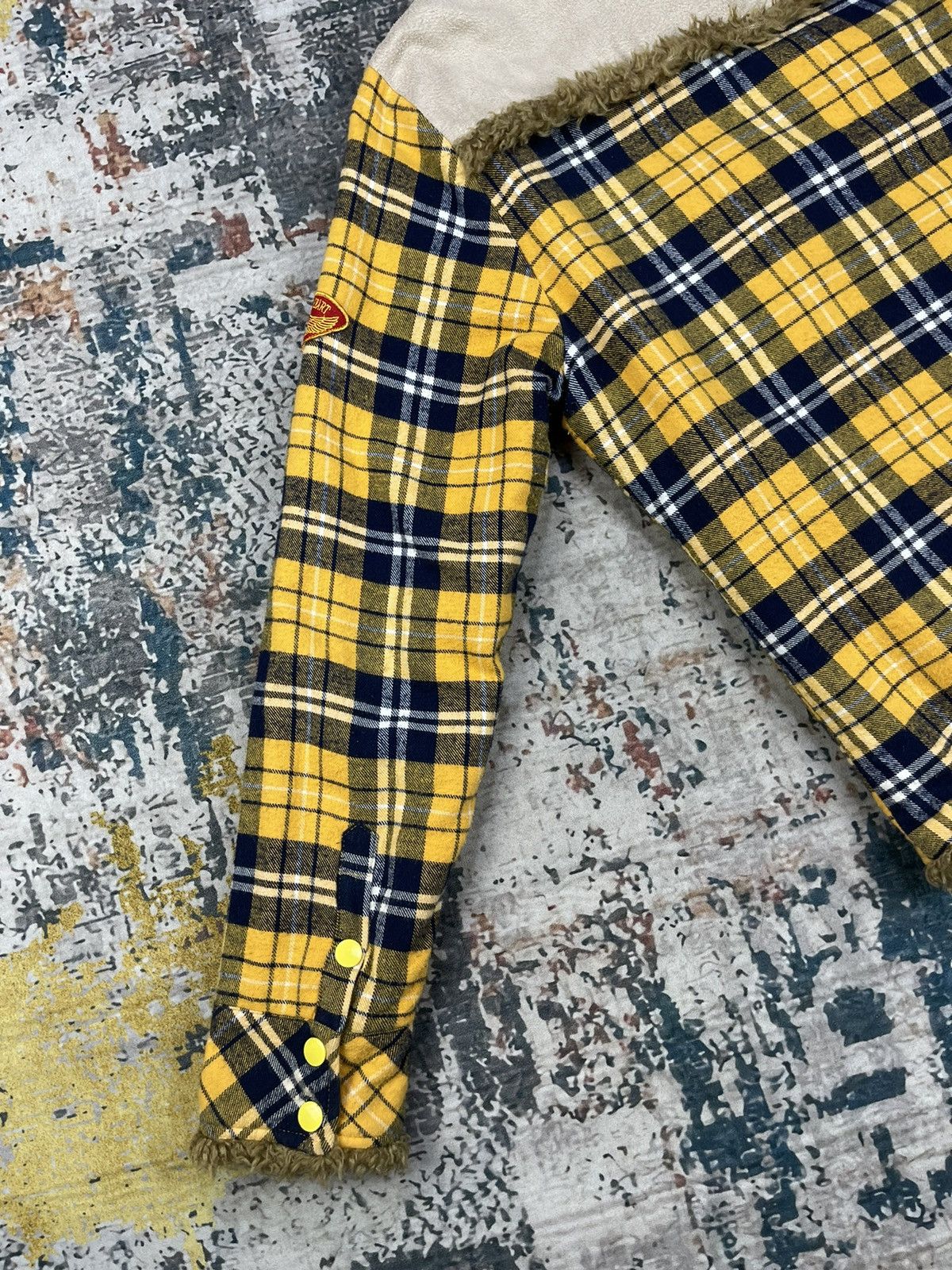 In The Attic ATC + In The Attic Plaid Tartan Flannel Sherpa Edge Jackets Size US M / EU 48-50 / 2 - 7 Thumbnail