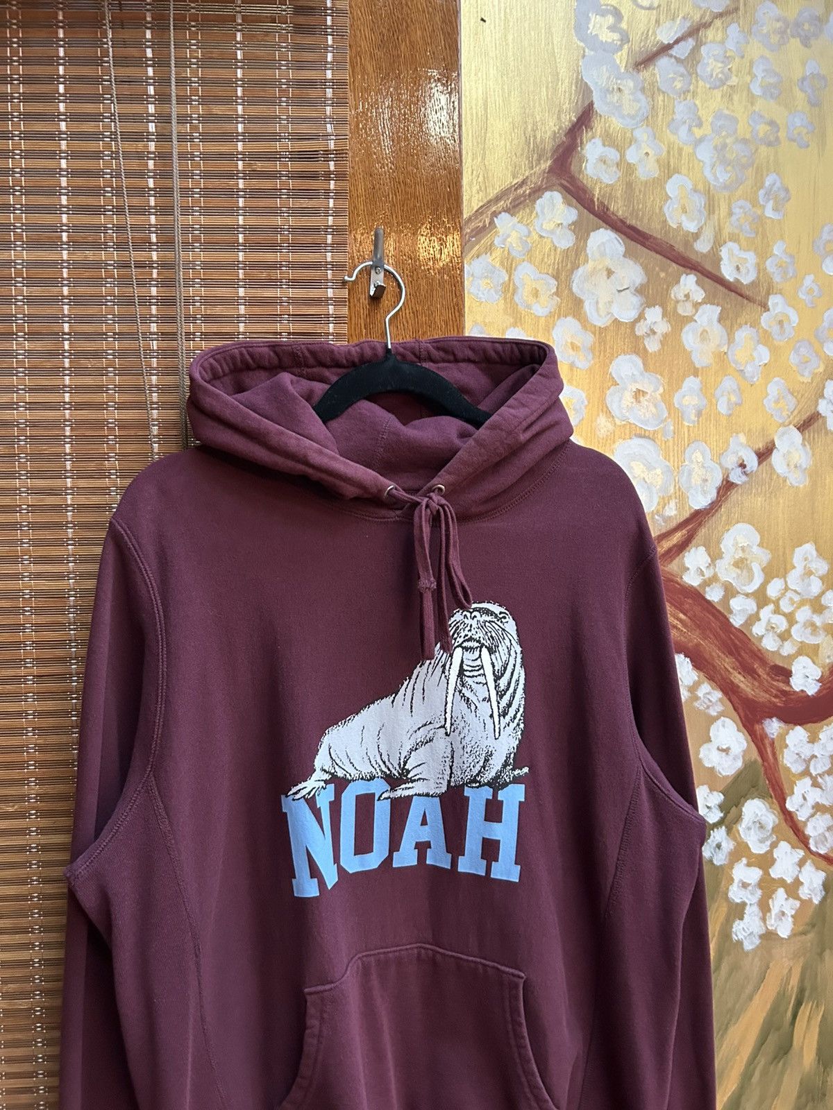 Noah NOAH NYC Walrus Hoodie In Burgundy Size L Made In Canada Size US L / EU 52-54 / 3 - 4 Thumbnail