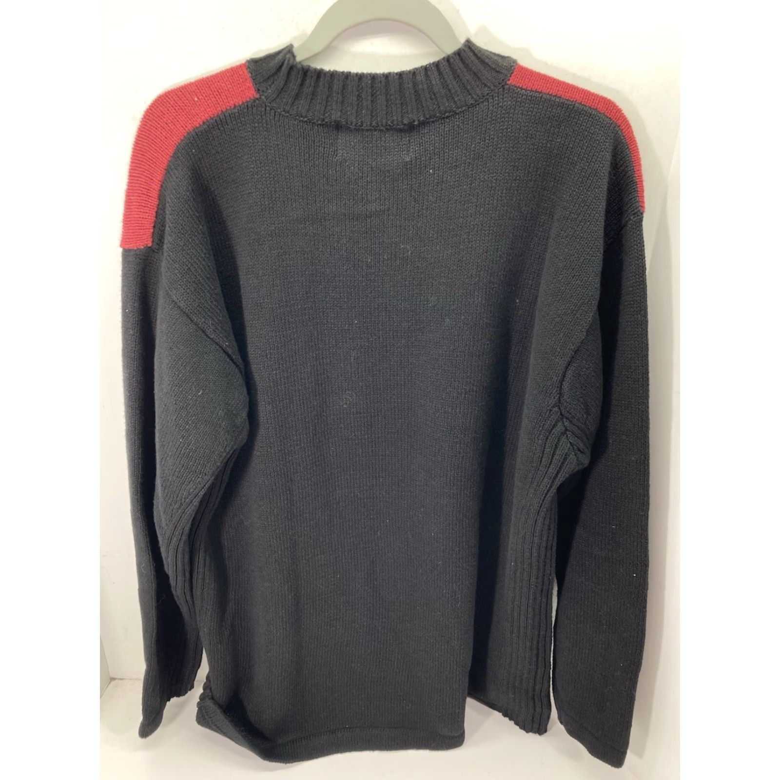 Vintage VINTAGE Aztec Tribal Sweater Men L Black Long Sleeve Cotton Pullover 1999 Men Mens Size US L / EU 52-54 / 3 - 7 Thumbnail