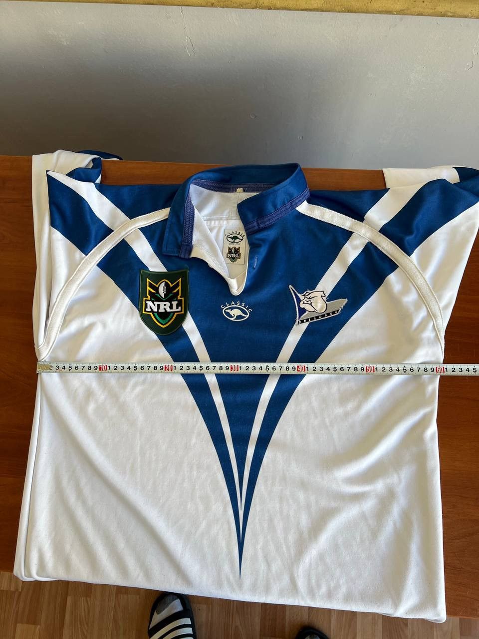 Vintage 1998/99 BANKSTOWN BULLDOGS CLASSIC RUGBY SHIRT JERSEY RARE Size US XL / EU 56 / 4 - 22 Thumbnail