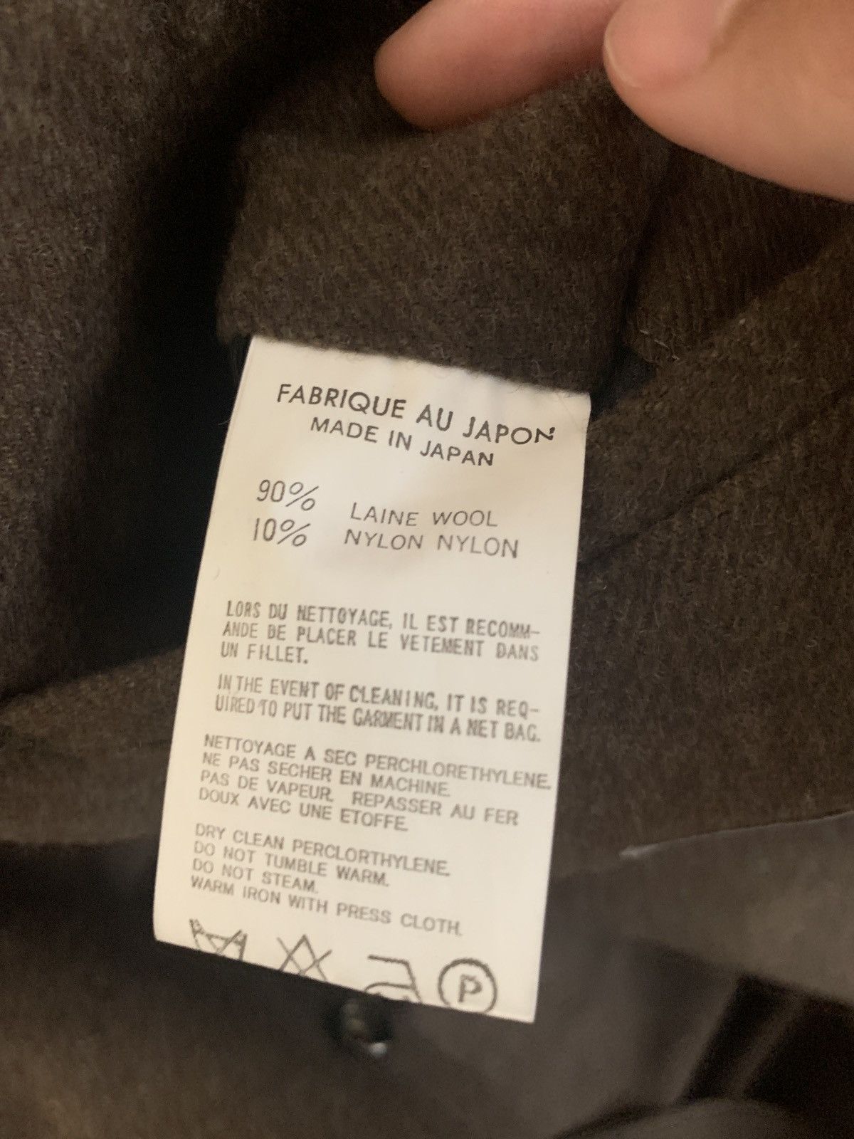 Yohji Yamamoto Yohji Yamamoto Mainline Coat Size US M / EU 48-50 / 2 - 7 Thumbnail