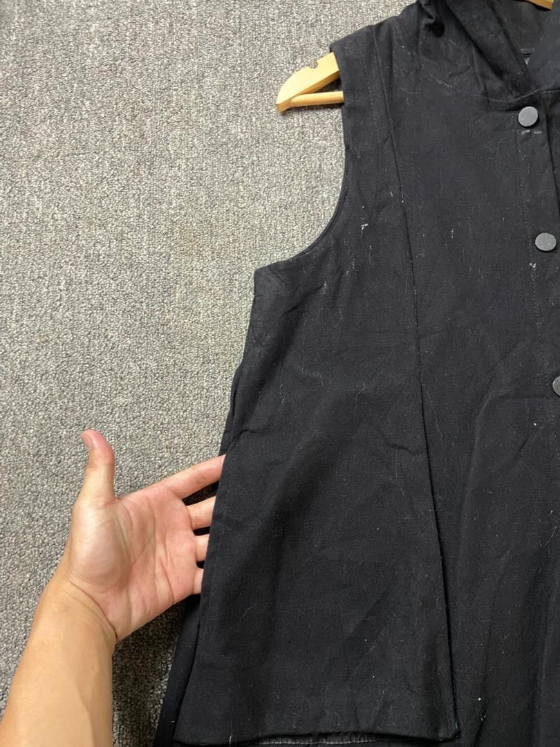 Japanese Brand JUJU Japanese Brand Sleeveless Punk Jacket Hoodie (201) Size XS / US 0-2 / IT 36-38 - 6 Thumbnail