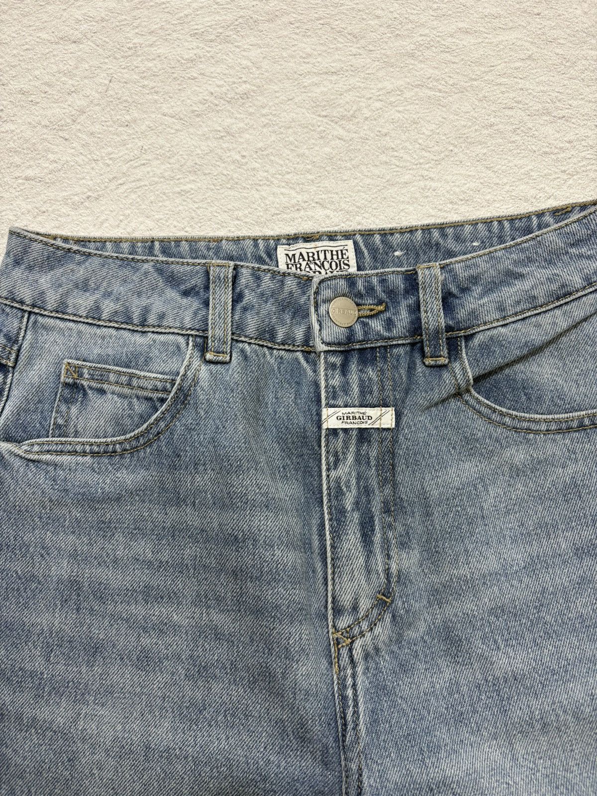 Marithe + Francois Girbaud 2000s Flared Marithe Francois girbaud Denim pants y2k syle Size US 26 / EU 42 - 3 Thumbnail