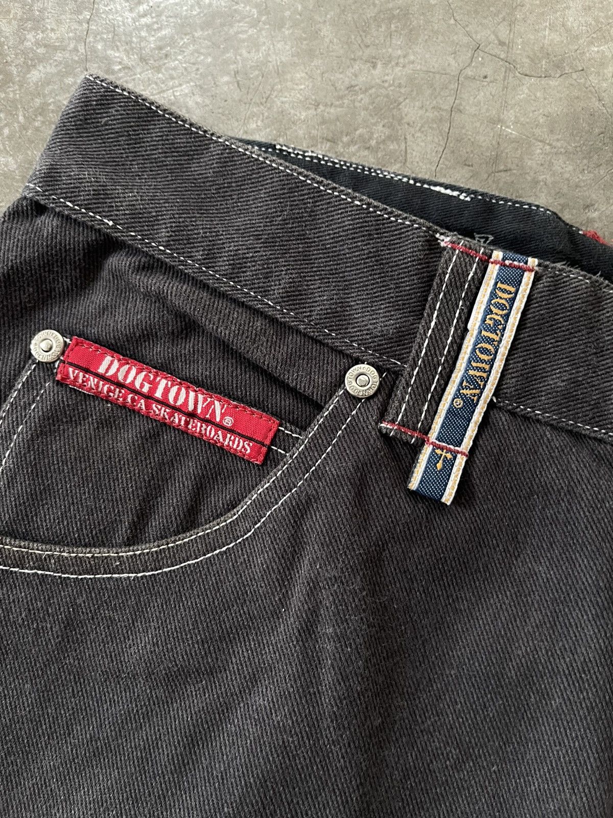 Dogtown Vintage Dogtown Black Dragon Jorts Cargo Size US 29 - 6 Thumbnail