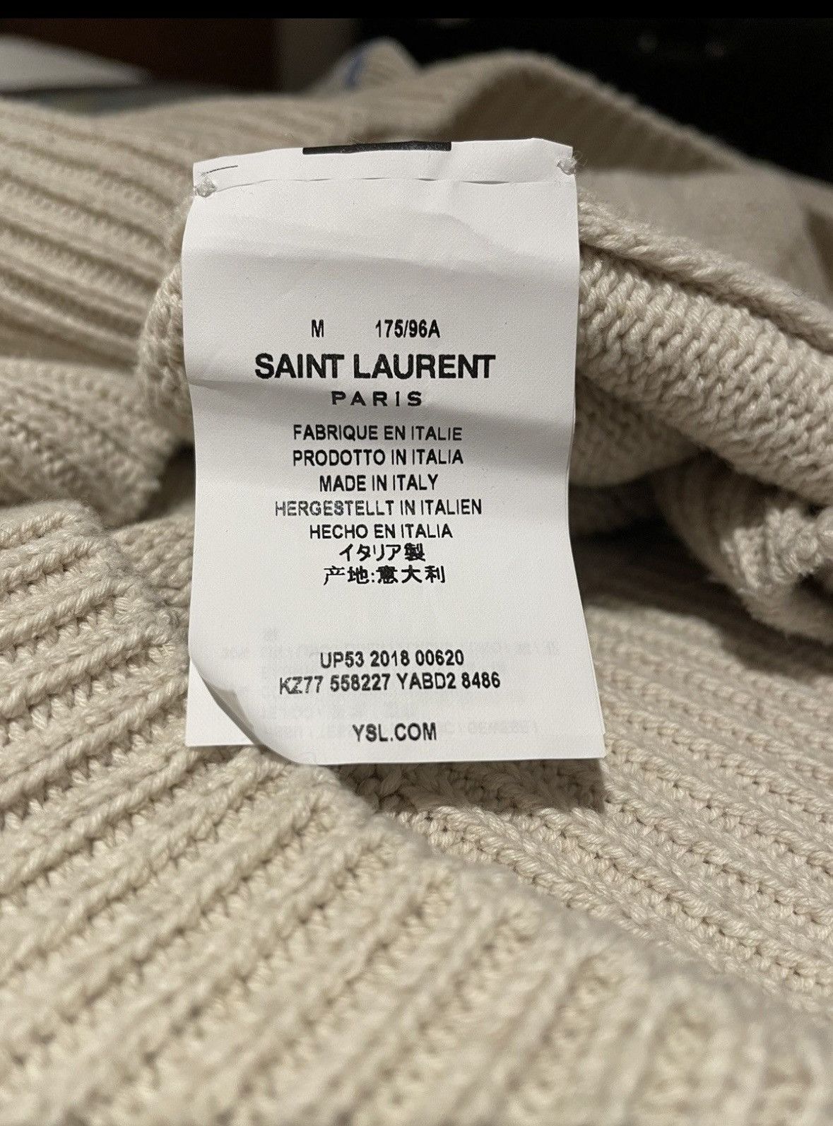 Saint Laurent Paris Western knitwear Size US M / EU 48-50 / 2 - 6 Thumbnail