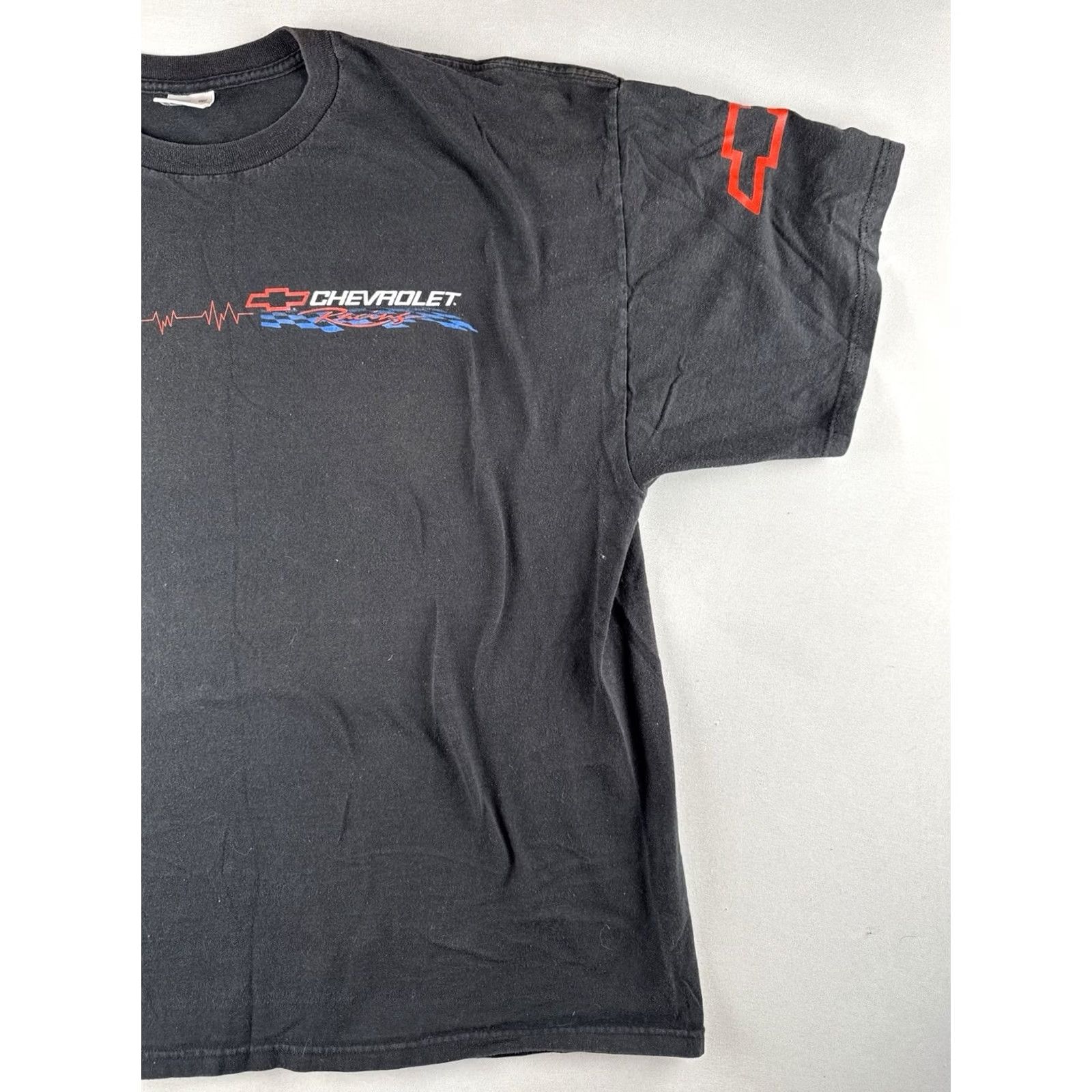 NASCAR VINTAGE Chevrolet NASCAR Racing Graphic Tee Monte Carlo 2XL Black Mens Short Sleeve Crew Neck 1990s 2000s Size US XL / EU 56 / 4 - 3 Thumbnail