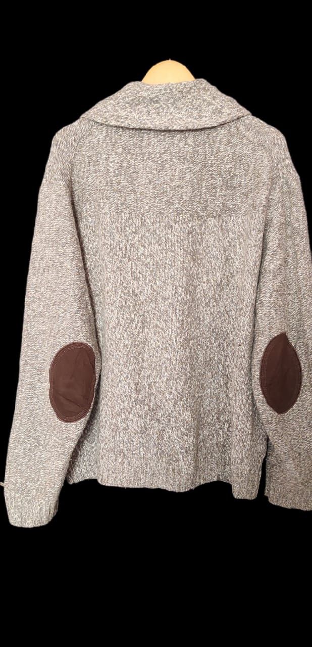 C&A Westbury C&A Mens Wool Classic Sweater Patched Elbow Size US XXL / EU 58 / 5 - 2 Thumbnail