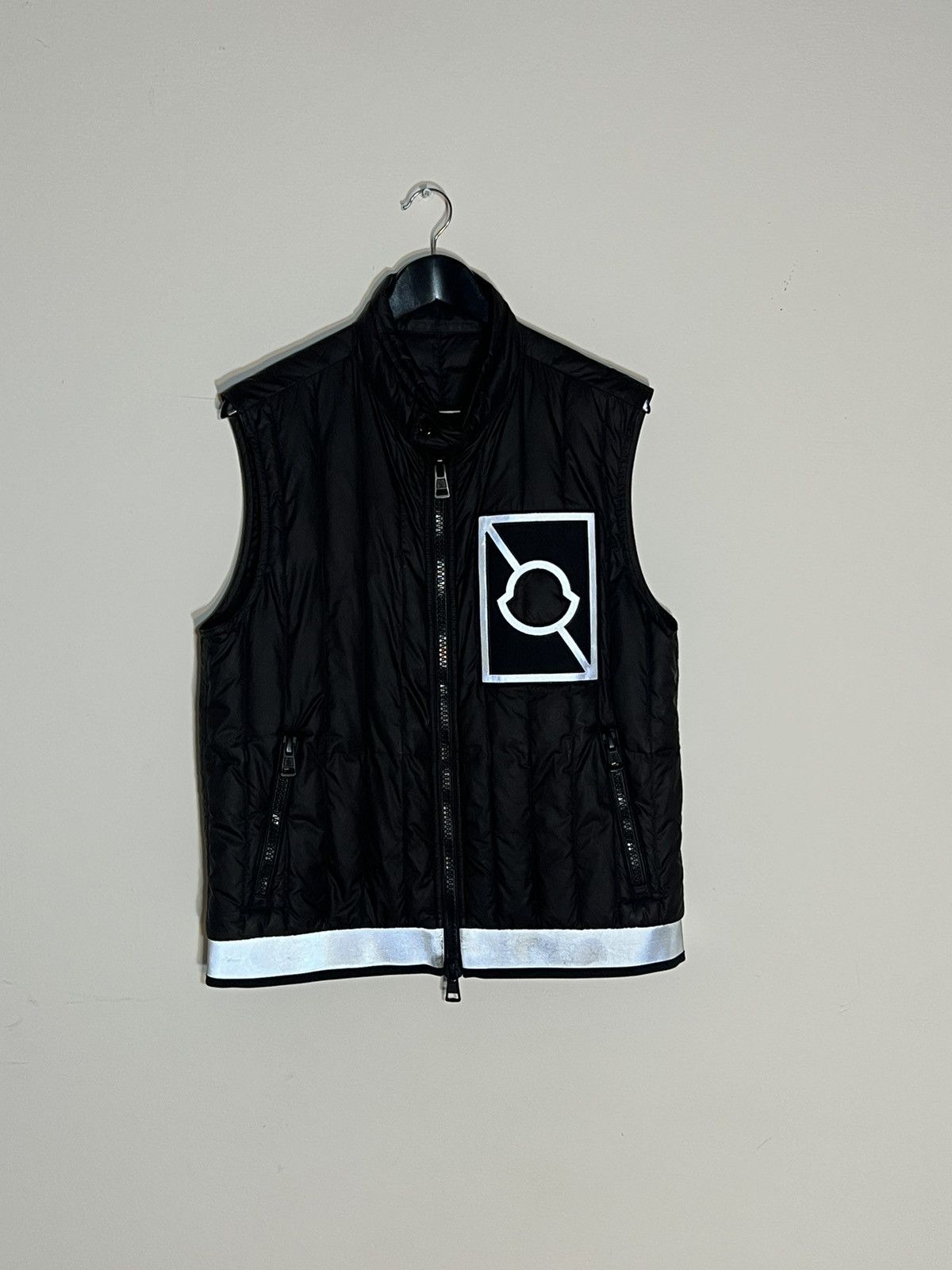 Moncler MONCLER Alasia Quilted Zip-Front Gilet Vest Size US M / EU 48-50 / 2 - 2 Thumbnail