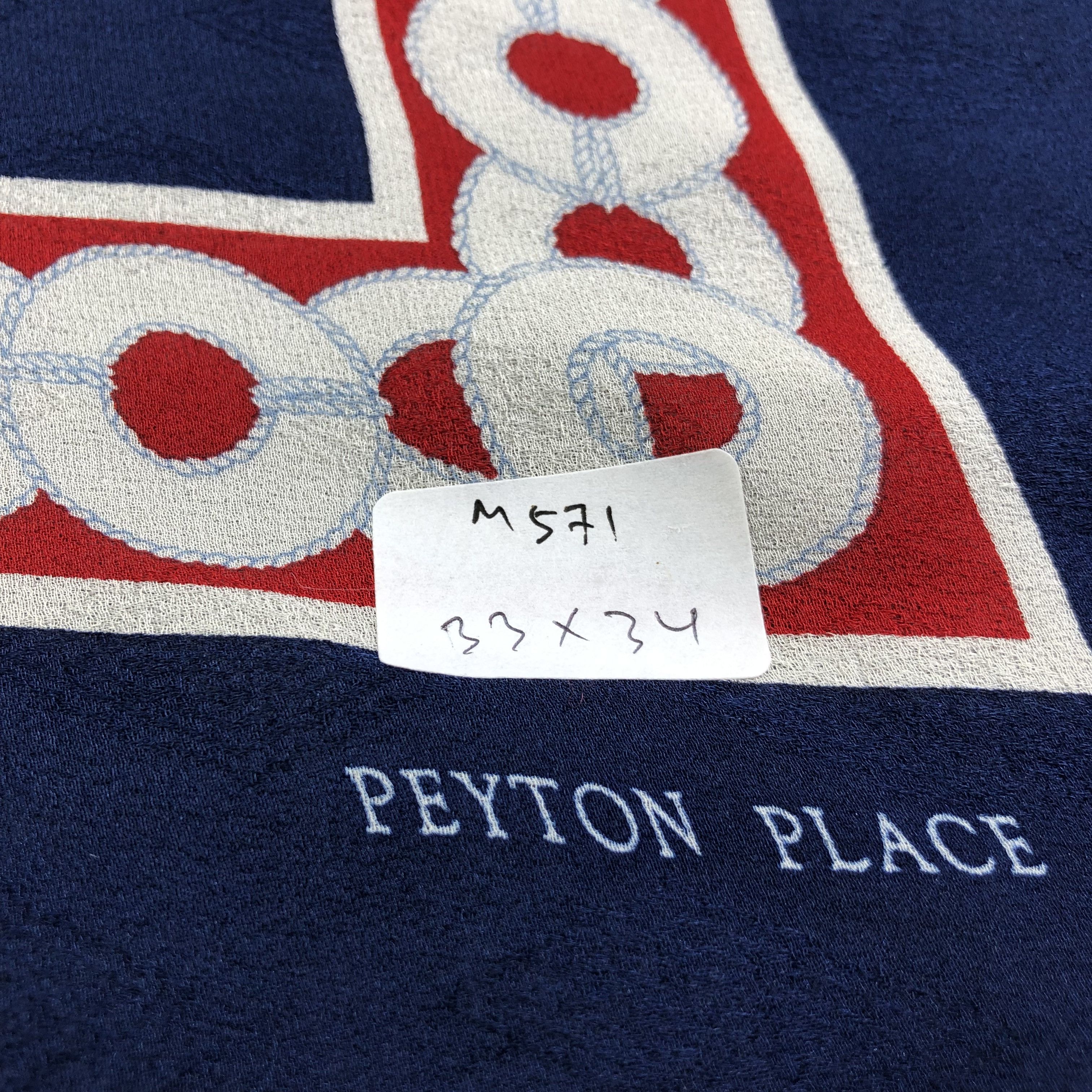 PPFM Peyton Place PPFM Luxury Silk Scarf M571 Size ONE SIZE - 7 Thumbnail