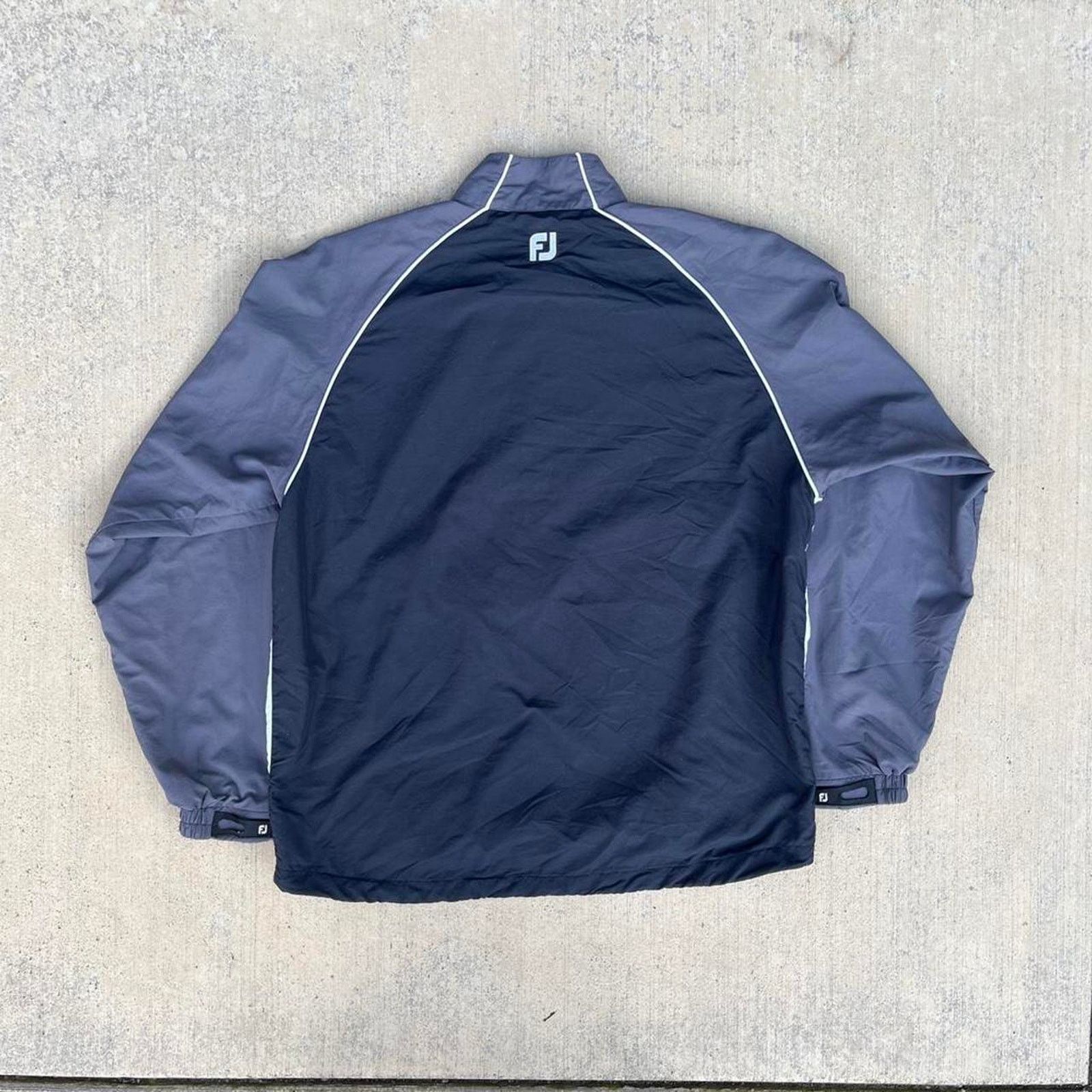 Footjoy FJ Golf Wind Performance Quarter-Zip Color Block Pullover Size US L / EU 52-54 / 3 - 3 Thumbnail
