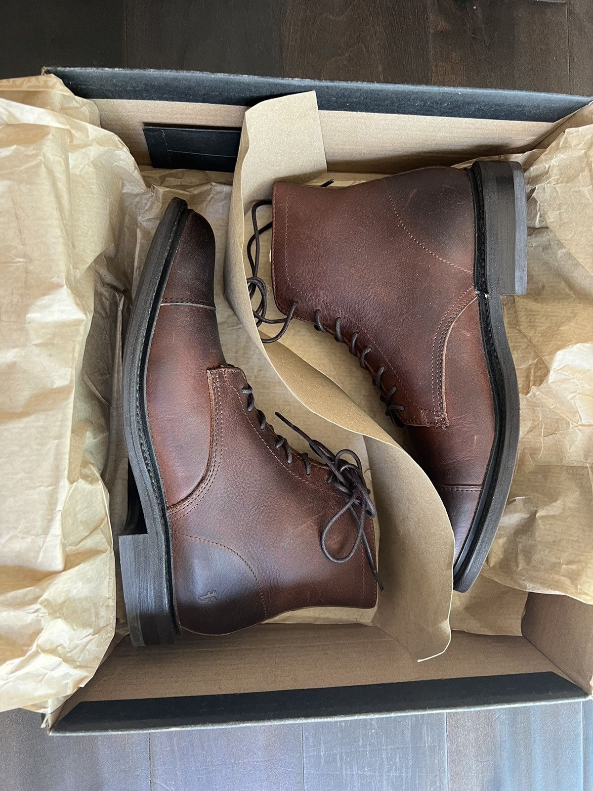 Frye Frye Seth Cap Toe Lace Up Grailed