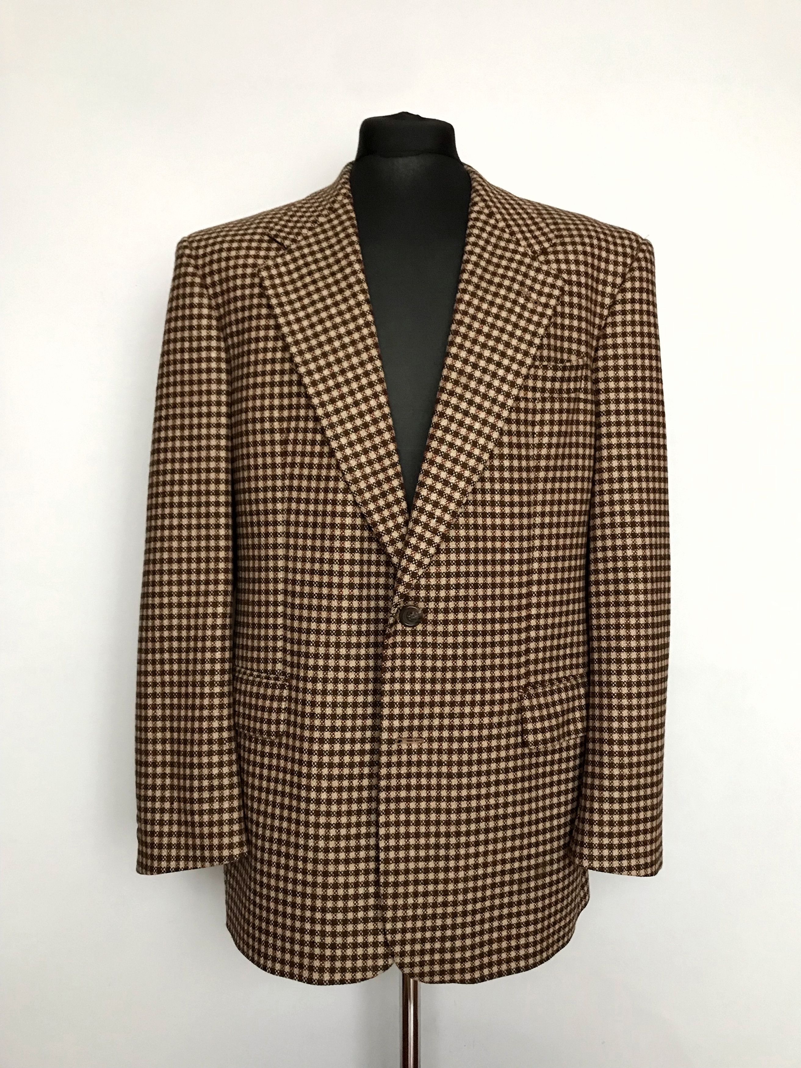 Hugo Boss Final Price🔥 VINTAGE Y2K LORO PIANA x HUGO BOSS WOOL BLAZER Size 52R - 1 Thumbnail