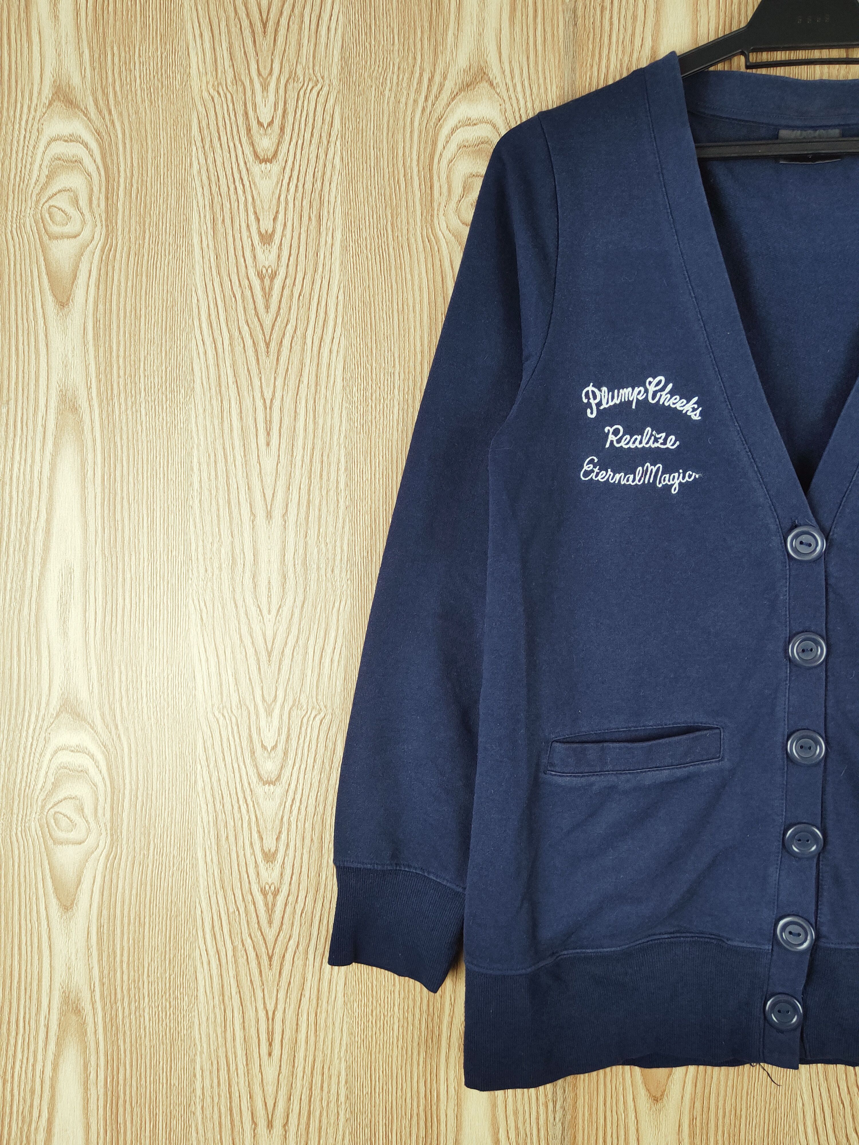 Japanese Brand × Vintage Vassafull Dark Blue Cardigan #W034 Size M / US 6-8 / IT 42-44 - 4 Thumbnail