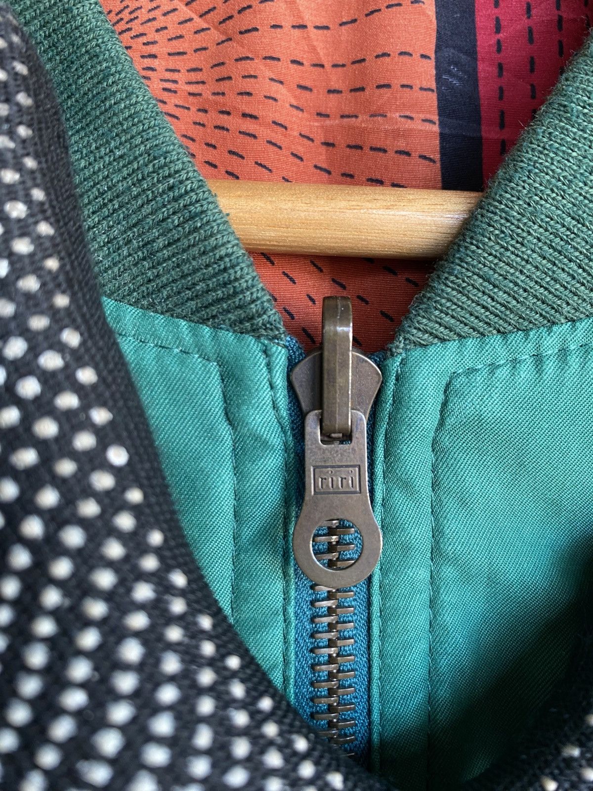 Japanese Brand Vintage Japanese Reversible Bomber Green Flight Jacket Size US L / EU 52-54 / 3 - 18 Thumbnail