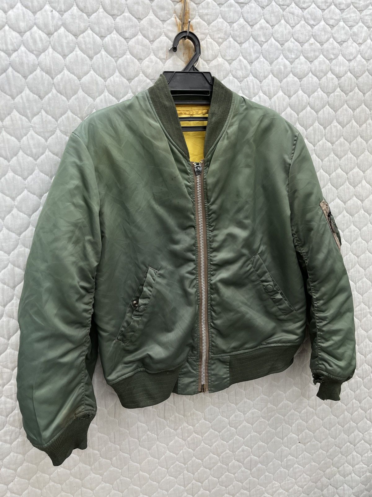 Other 🔥🔥🔥STEALS VTG CAB CLOTHING MA-1 FLIGHT JACKET Size US M / EU 48-50 / 2 - 2 Thumbnail