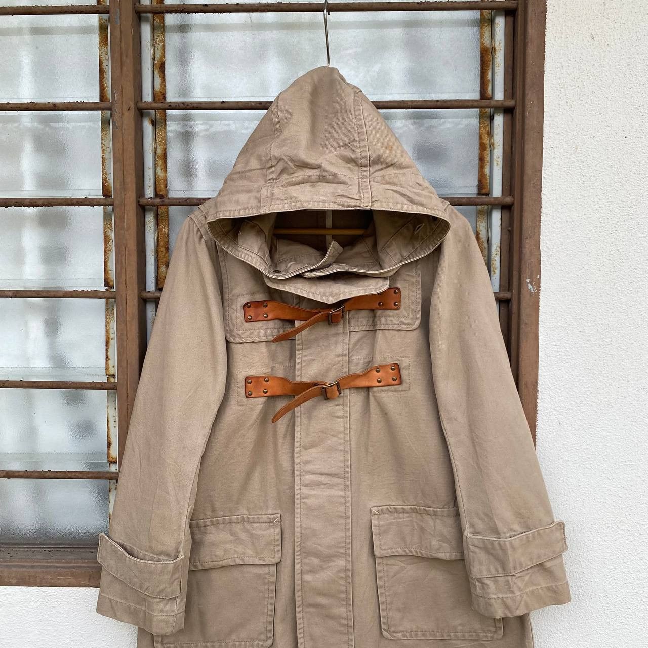 Japanese Brand Rare RNA Inc. Japan Archival Buckle Parka Hooded Duck Canvas Size US M / EU 48-50 / 2 - 6 Thumbnail