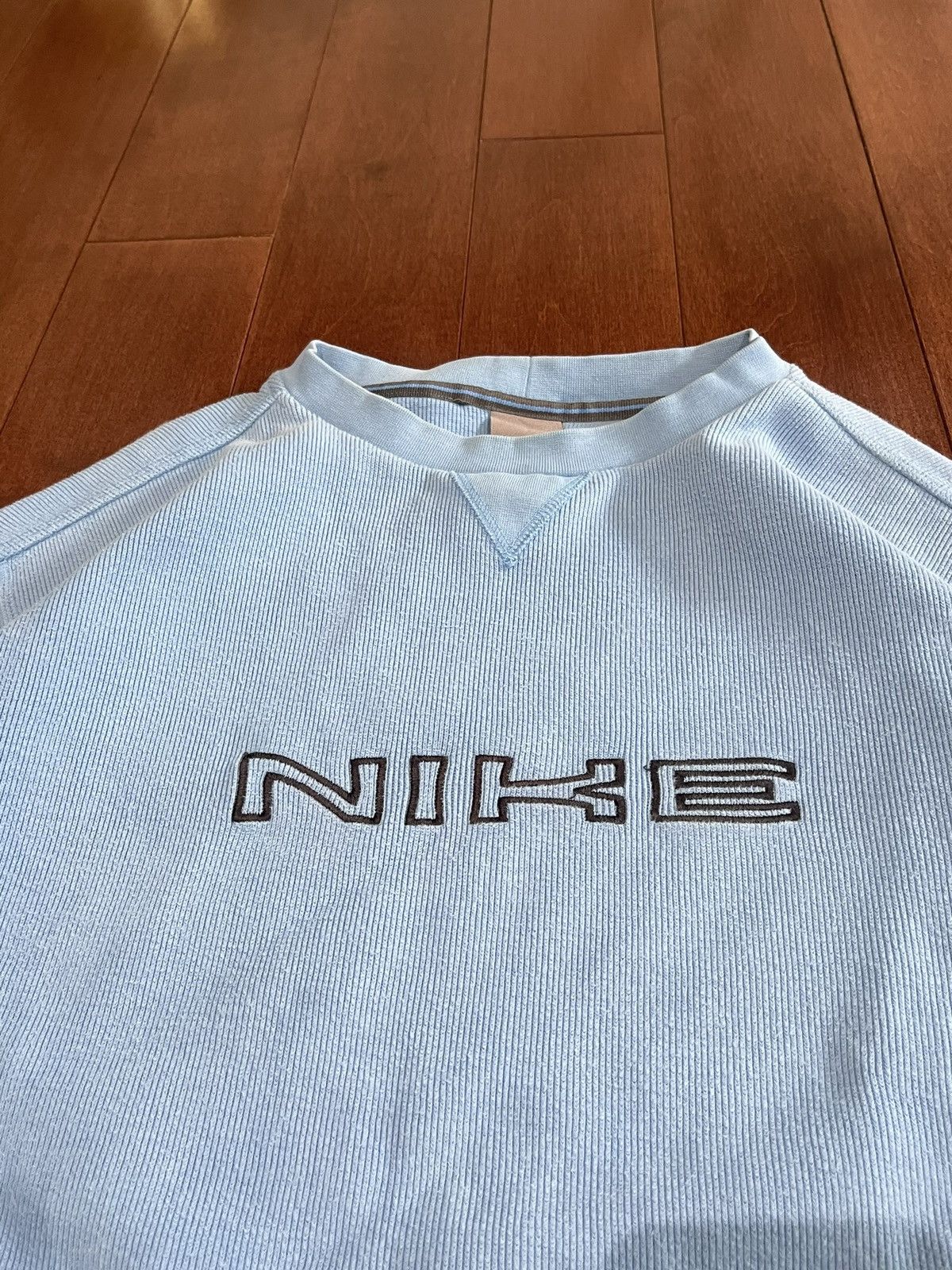 Nike Vintage Y2K Nike Spellout Sweater Size US L / EU 52-54 / 3 - 2 Thumbnail