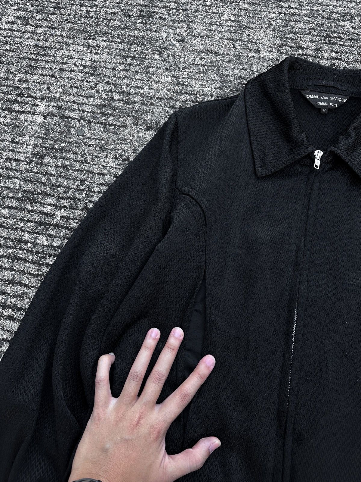Comme des Garcons Homme Plus Comme des Garcons Homme Plus AW01 Houndstooth Jacket Size US M / EU 48-50 / 2 - 12 Thumbnail