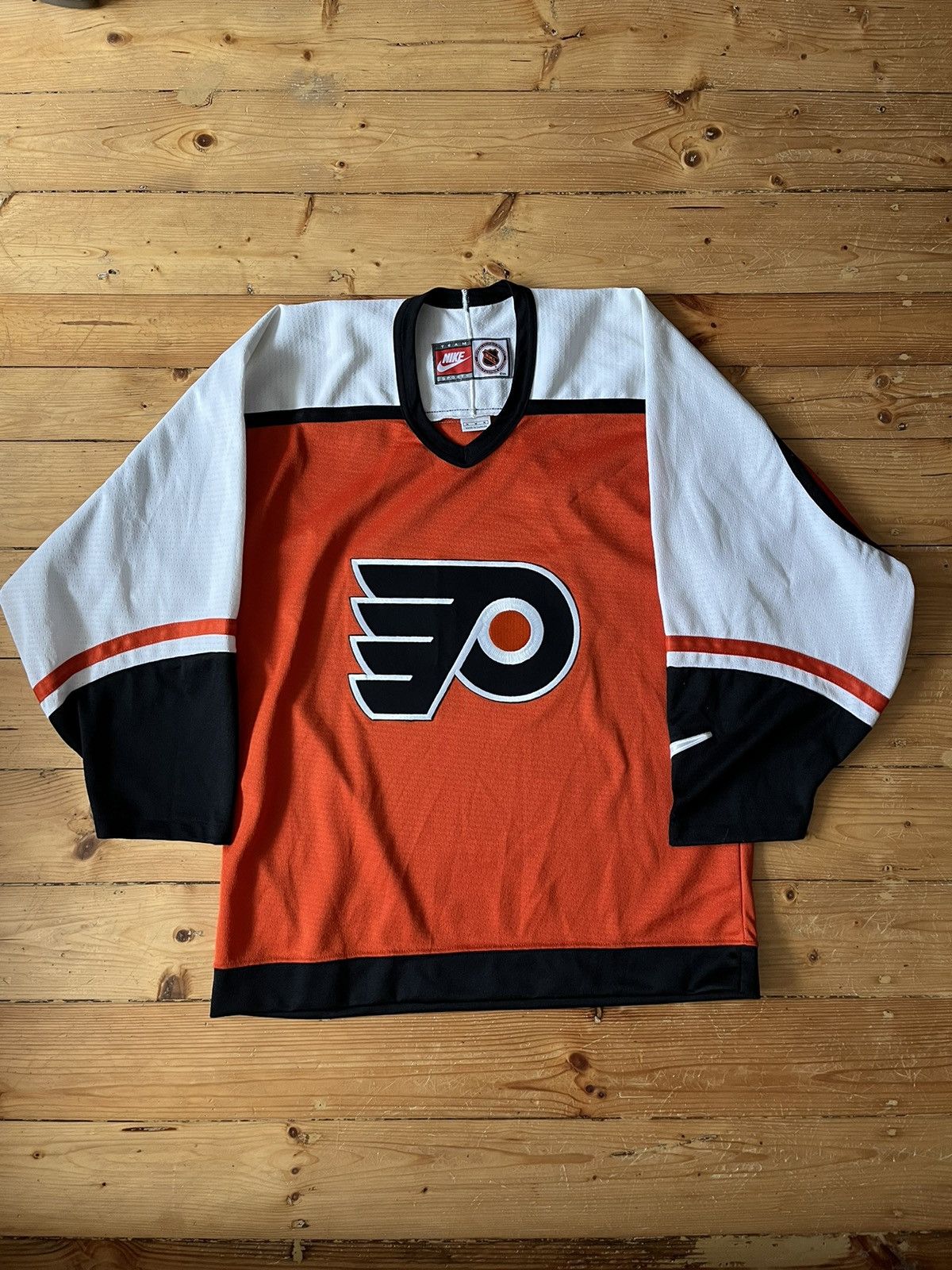 Vintage Vintage original nike NHL Philadelphia Flyers hockey jersey Size US M / EU 48-50 / 2 - 2 Thumbnail