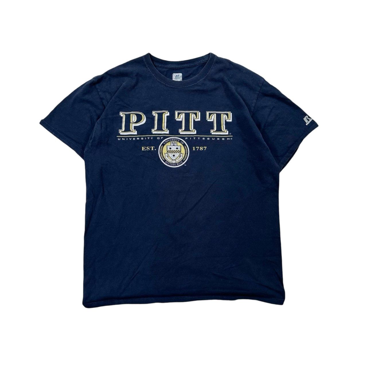 Vintage Vintage 00s Pittsburgh University Graphic Spellout College Size US S / EU 44-46 / 1 - 1 Thumbnail