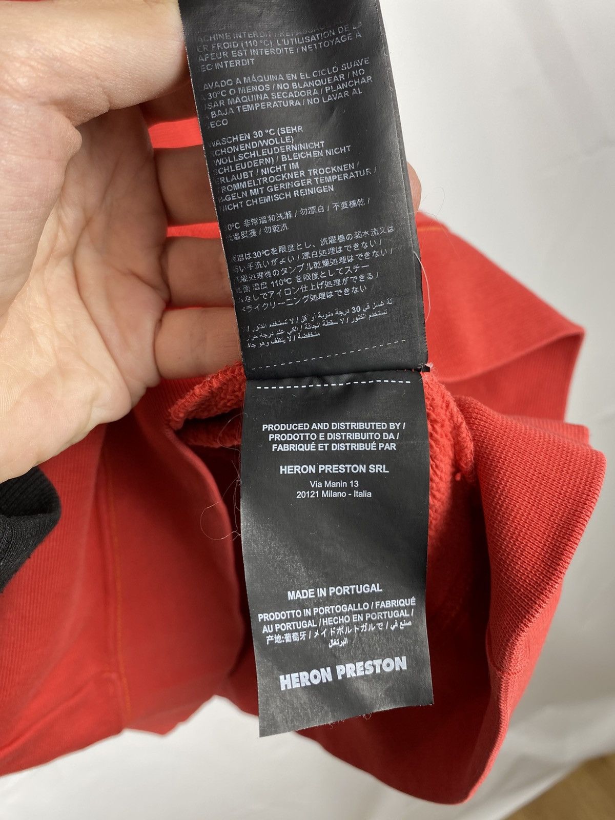 Heron Preston Heron Preston Nasa Sweatshirt Men size M Size US M / EU 48-50 / 2 - 11 Thumbnail