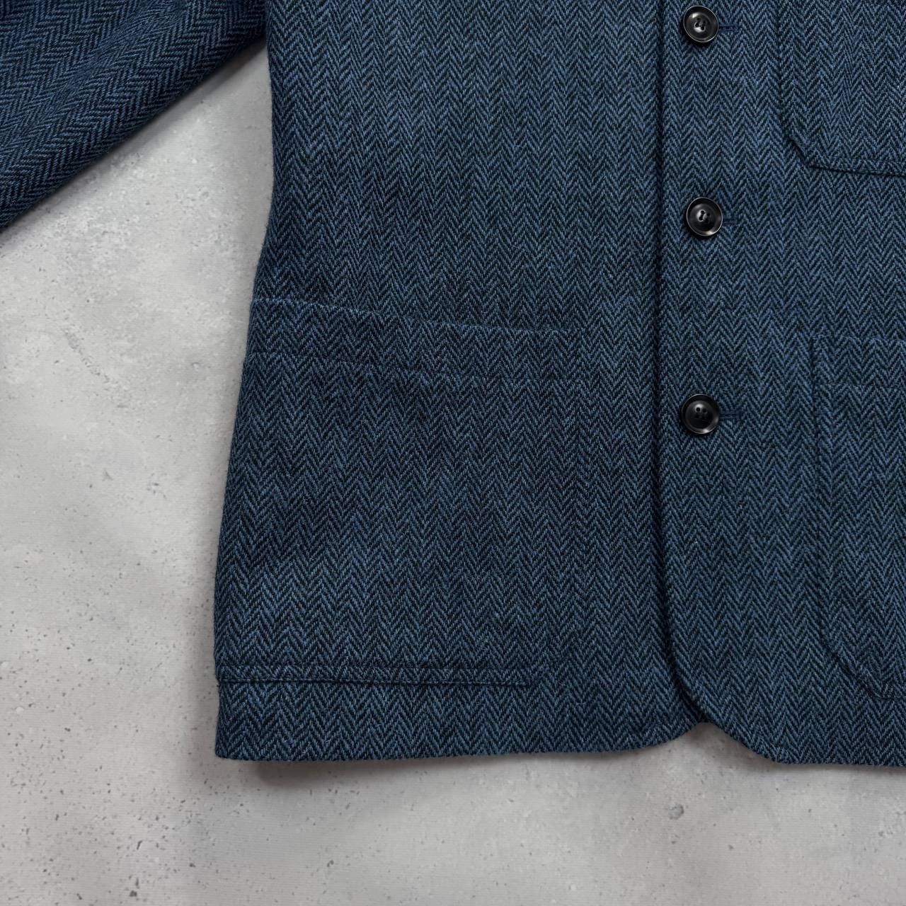 Harris Tweed Peter Christian Blue Harris Tweed Chore Jacket Size L Size US L / EU 52-54 / 3 - 11 Thumbnail