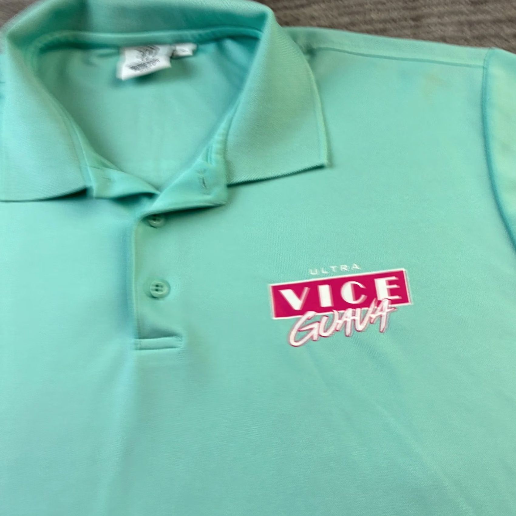 Vintage Monster Energy Polo Shirt Mens XL Green Vice Guava South Beach Miami Size US XL / EU 56 / 4 - 4 Thumbnail