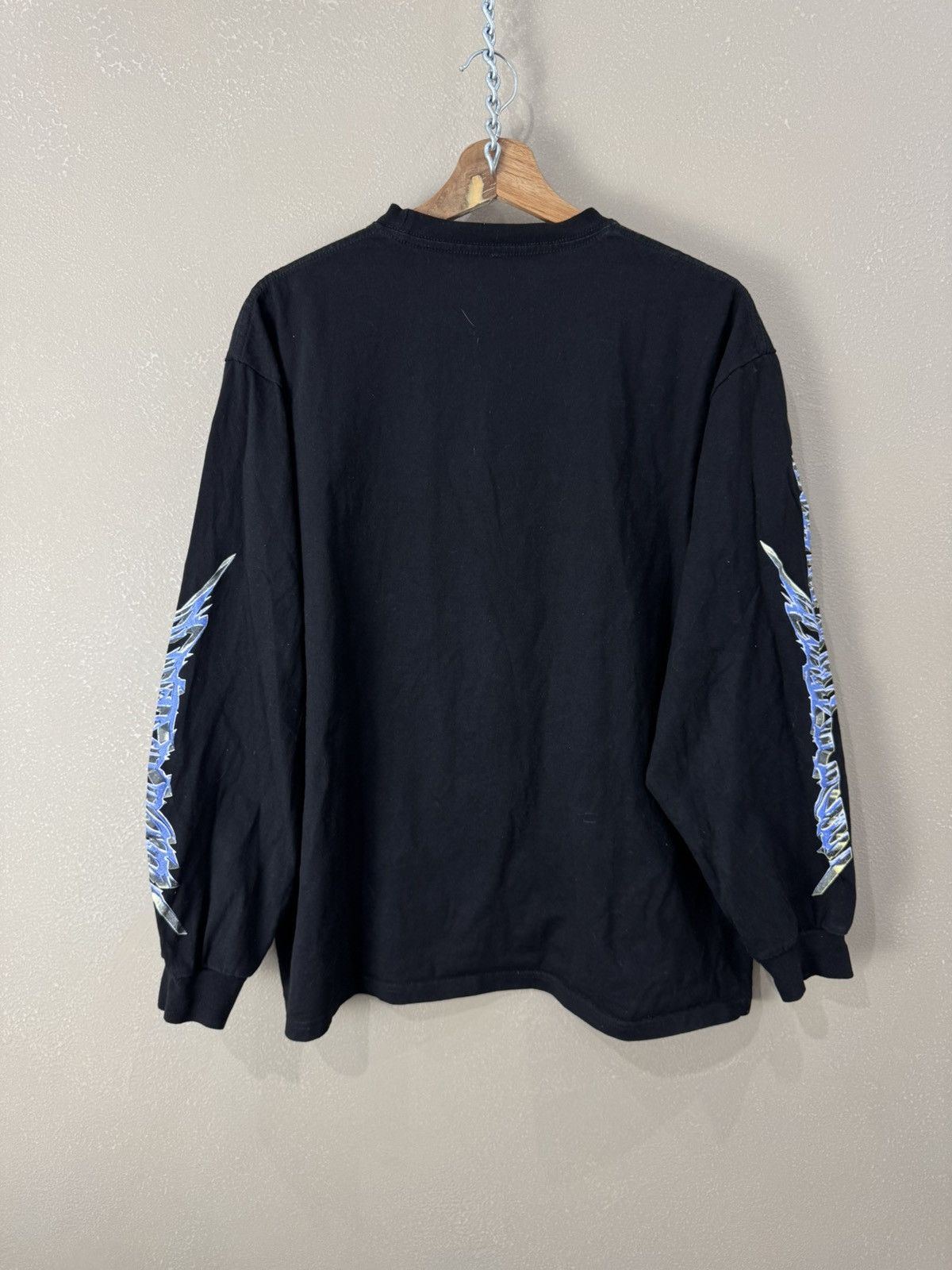 Vintage Made Extreme x Balck Air T-Shirt Long Sleeve Angel Printed Size US L / EU 52-54 / 3 - 2 Thumbnail