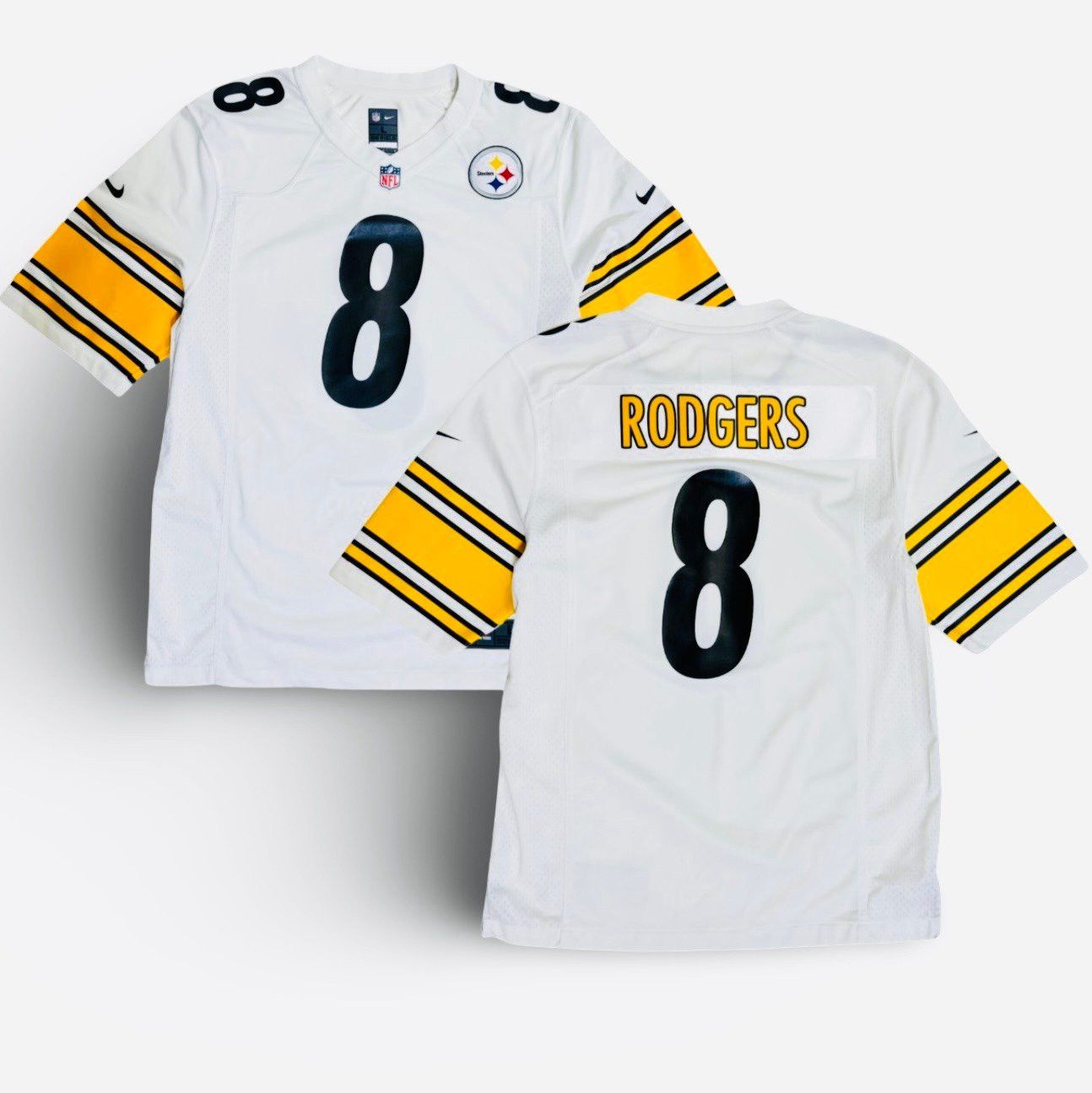 Nike Aaron Rodgers Pittsburgh Steelers Nike Game Jersey Sz Large Size US L / EU 52-54 / 3 - 1 Thumbnail