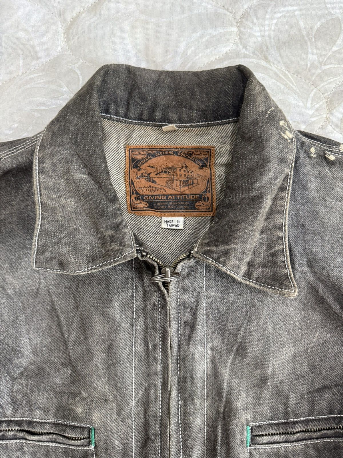 Kapital Japan Brand Kearney House Black Distress Jacket Size US L / EU 52-54 / 3 - 9 Thumbnail