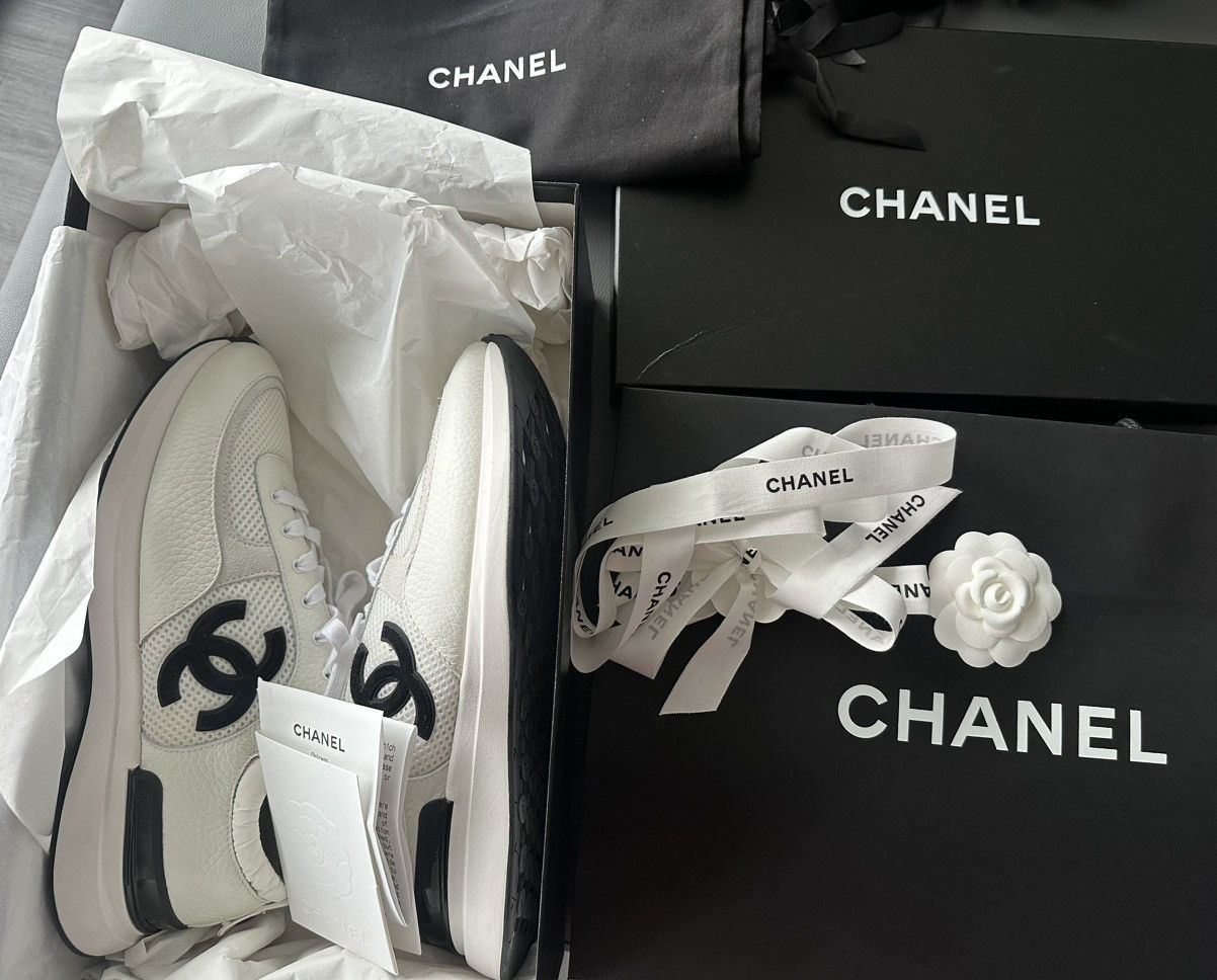 Chanel Super Rare Limited Edition Chanel Logo Men’s Sneaker Size US 11 / EU 44 - 16 Thumbnail