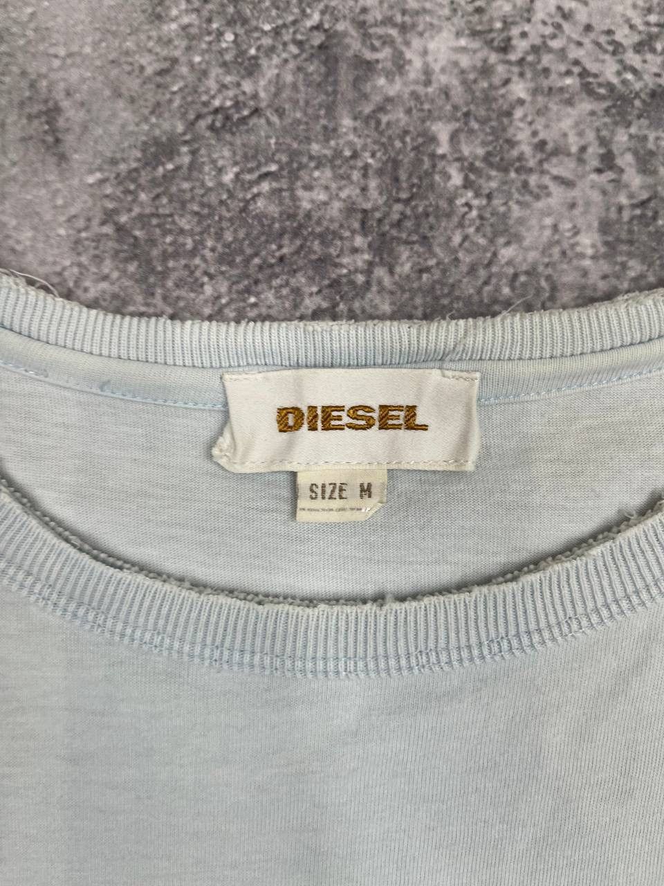Diesel Diesel Men Vintage Cotton T-Shirt Light Size M Size US M / EU 48-50 / 2 - 4 Thumbnail