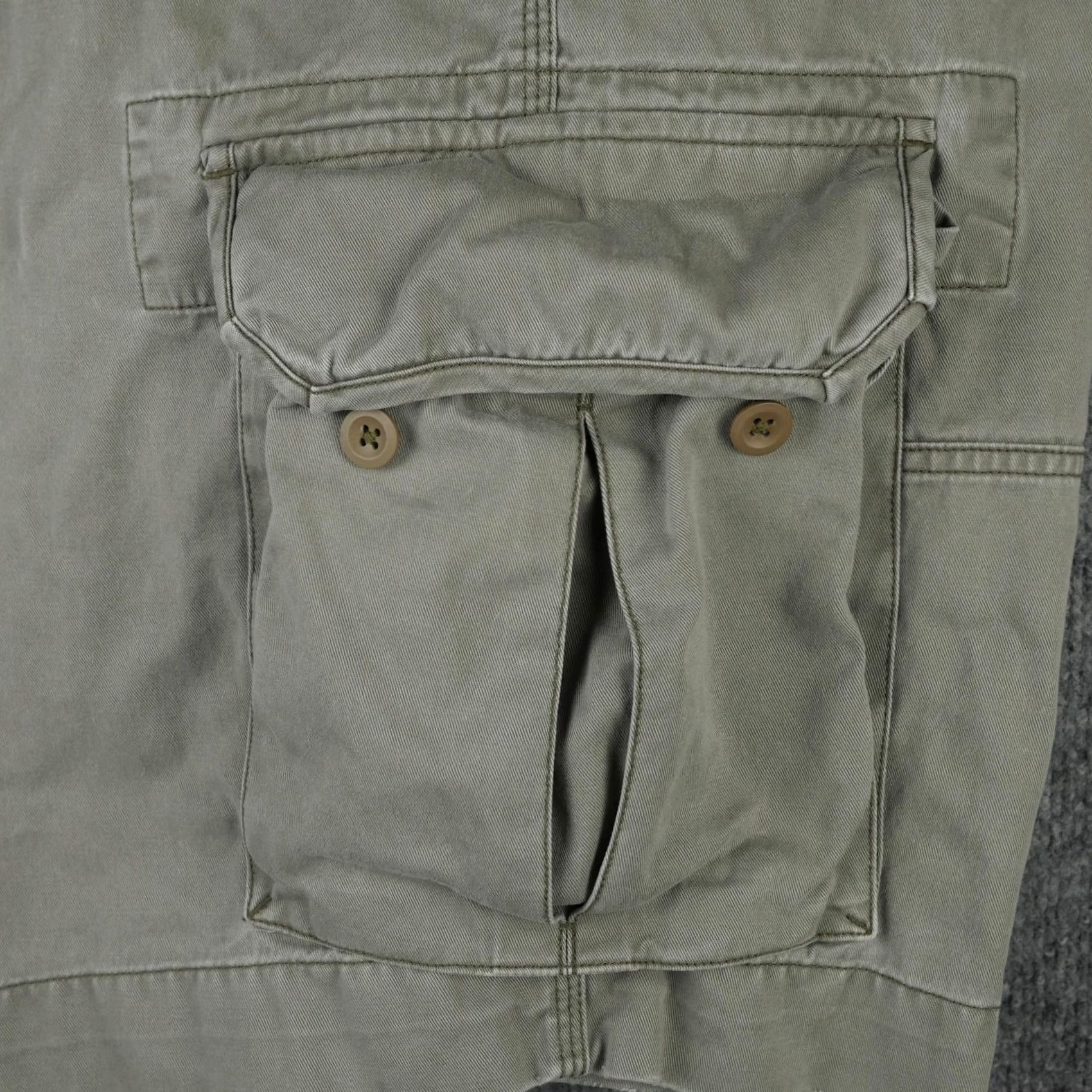 Polo Ralph Lauren Polo Ralph Lauren Cargo Shorts Mens 42 Green Classic Polo Chino Utility Pockets Size US XL / EU 56 / 4 - 5 Thumbnail