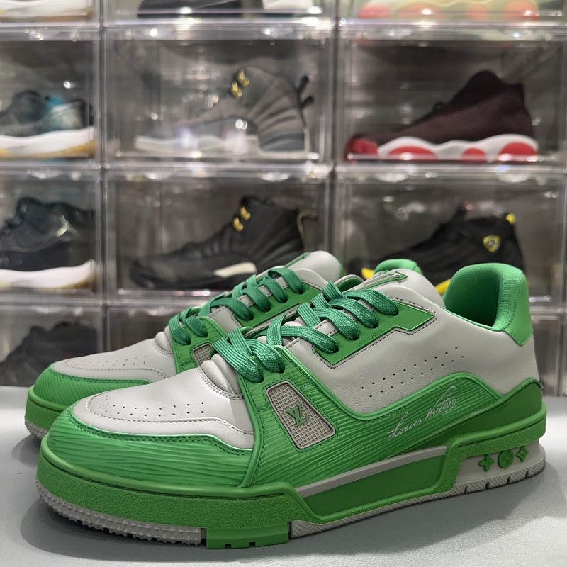 Louis Vuitton Louis Vuitton Trainer Low-top Fashion Sneakers 0079 Size US 8 / EU 41 - 1 Thumbnail