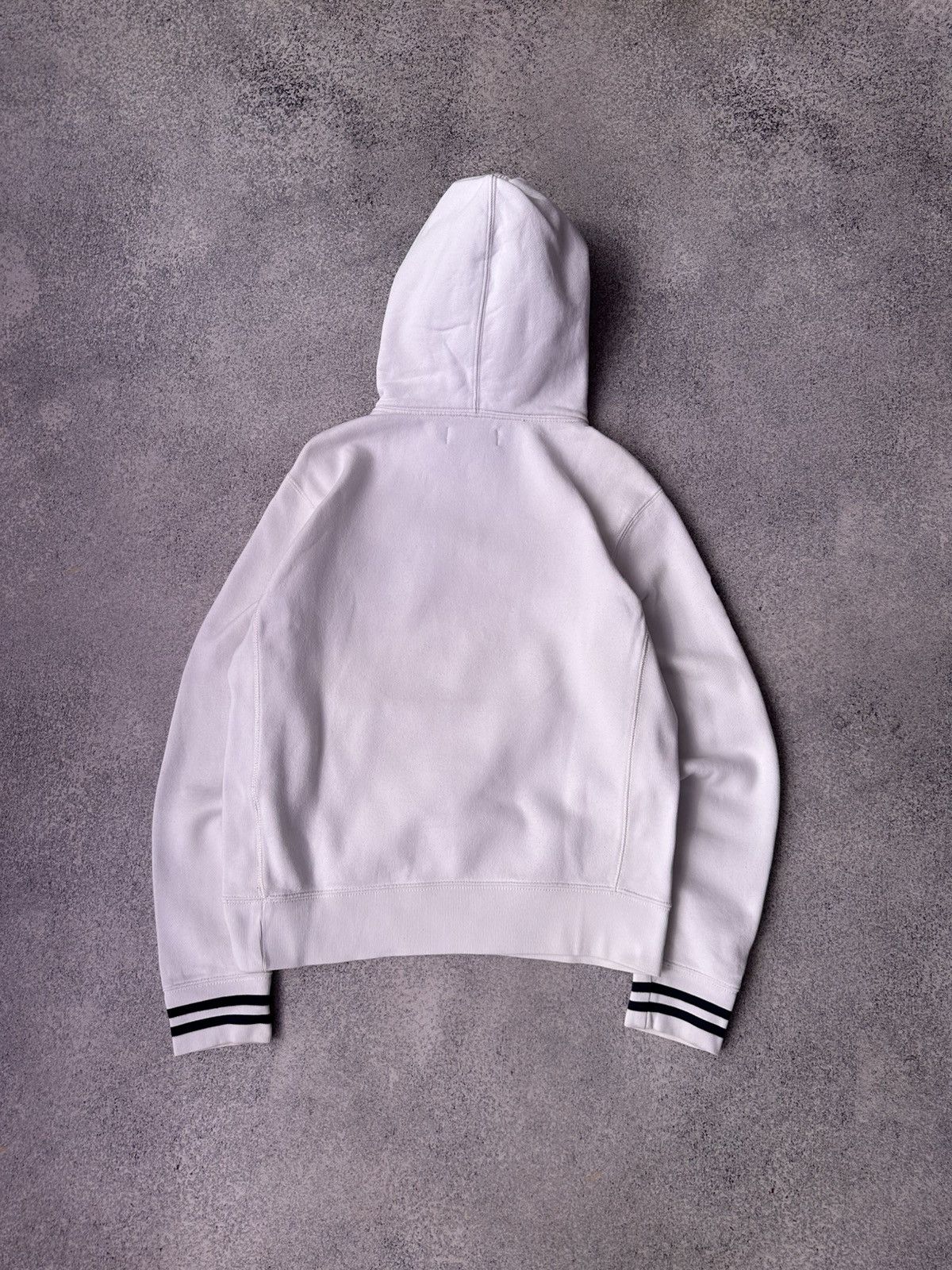 Polo Ralph Lauren × Vintage Vintage Polo Ralph Lauren New York Club White Hoodie Size US S / EU 44-46 / 1 - 7 Thumbnail