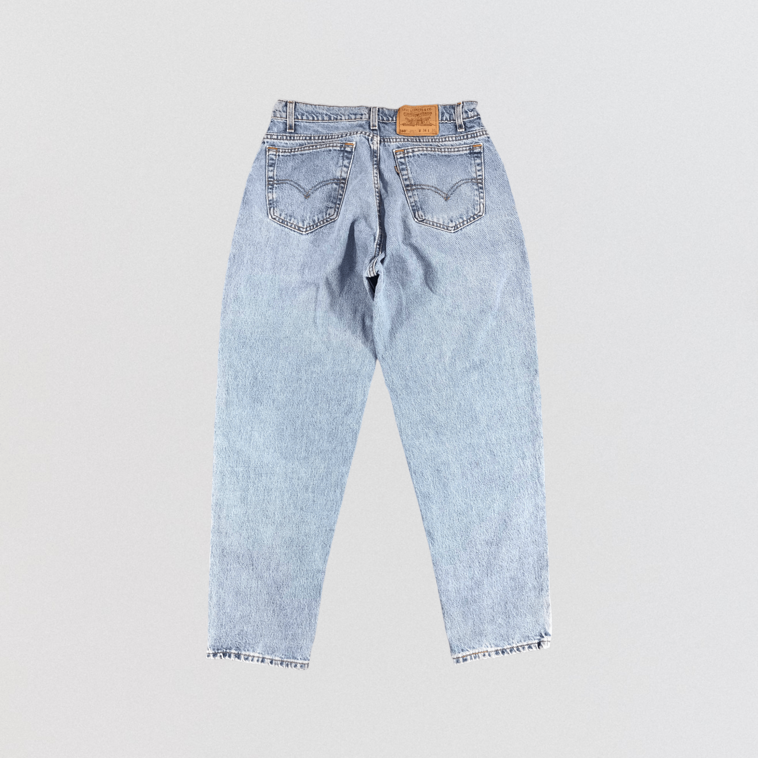 Levi's × Vintage Vintage 90s Light Wash Levis 560 Jeans-JM1167 Size US 34 / EU 50 - 2 Thumbnail