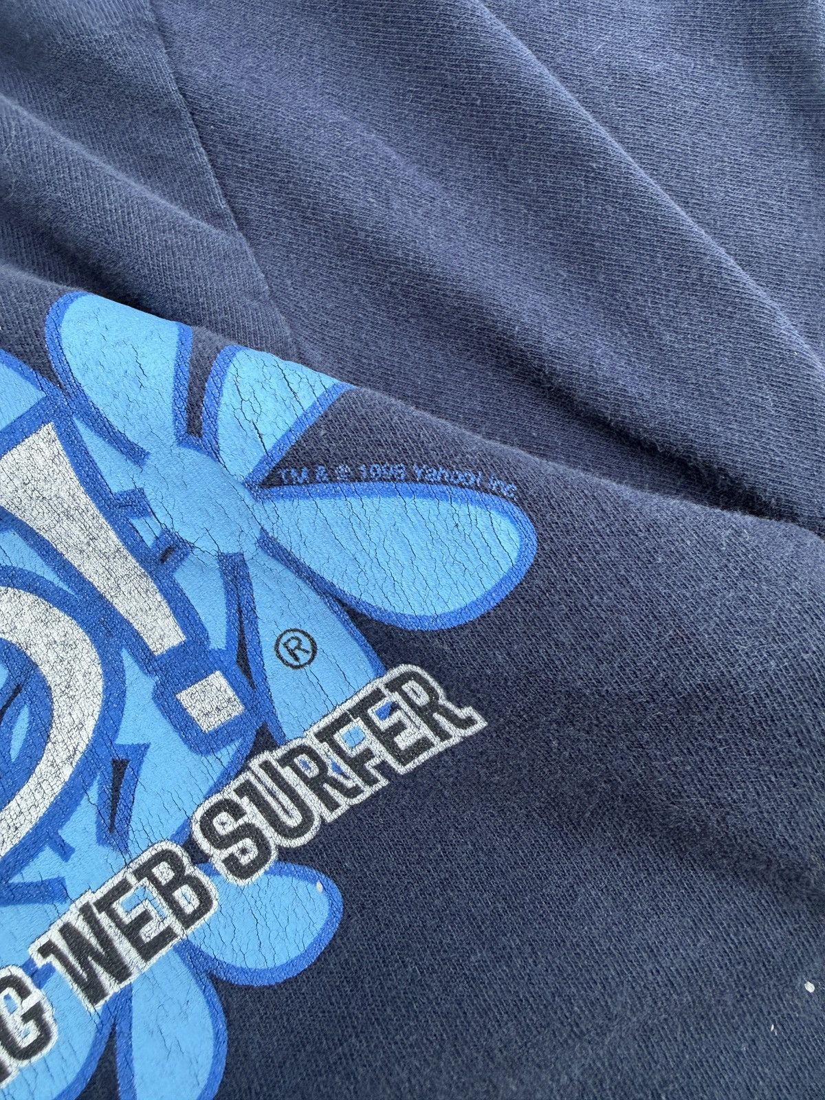 Vintage 90s Yahoo Big Web Surfer Aloha Promo Tee Size US L / EU 52-54 / 3 - 3 Thumbnail