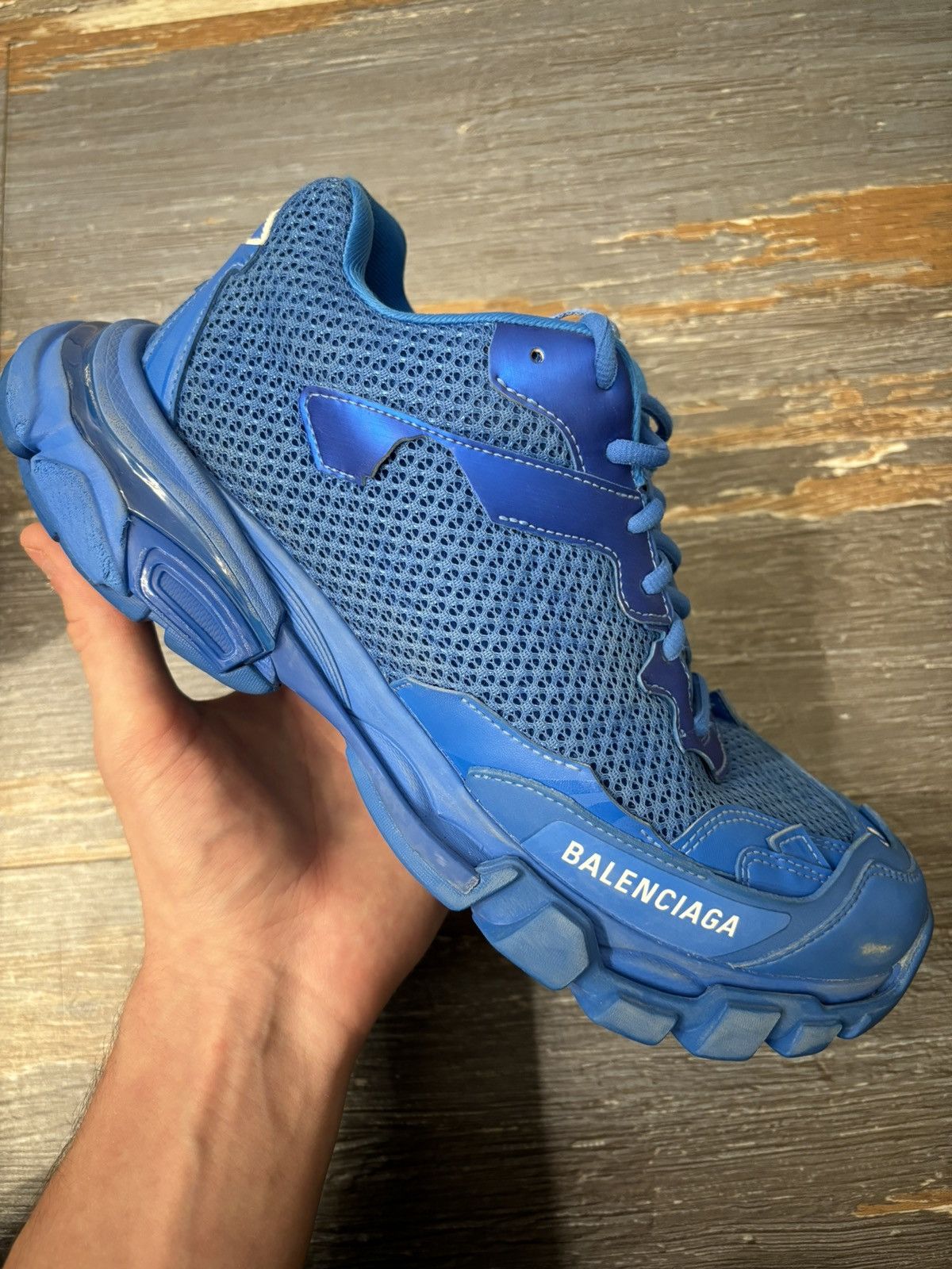 Balenciaga Track.3 Sneakers Light Blue 7 US / 40 $895